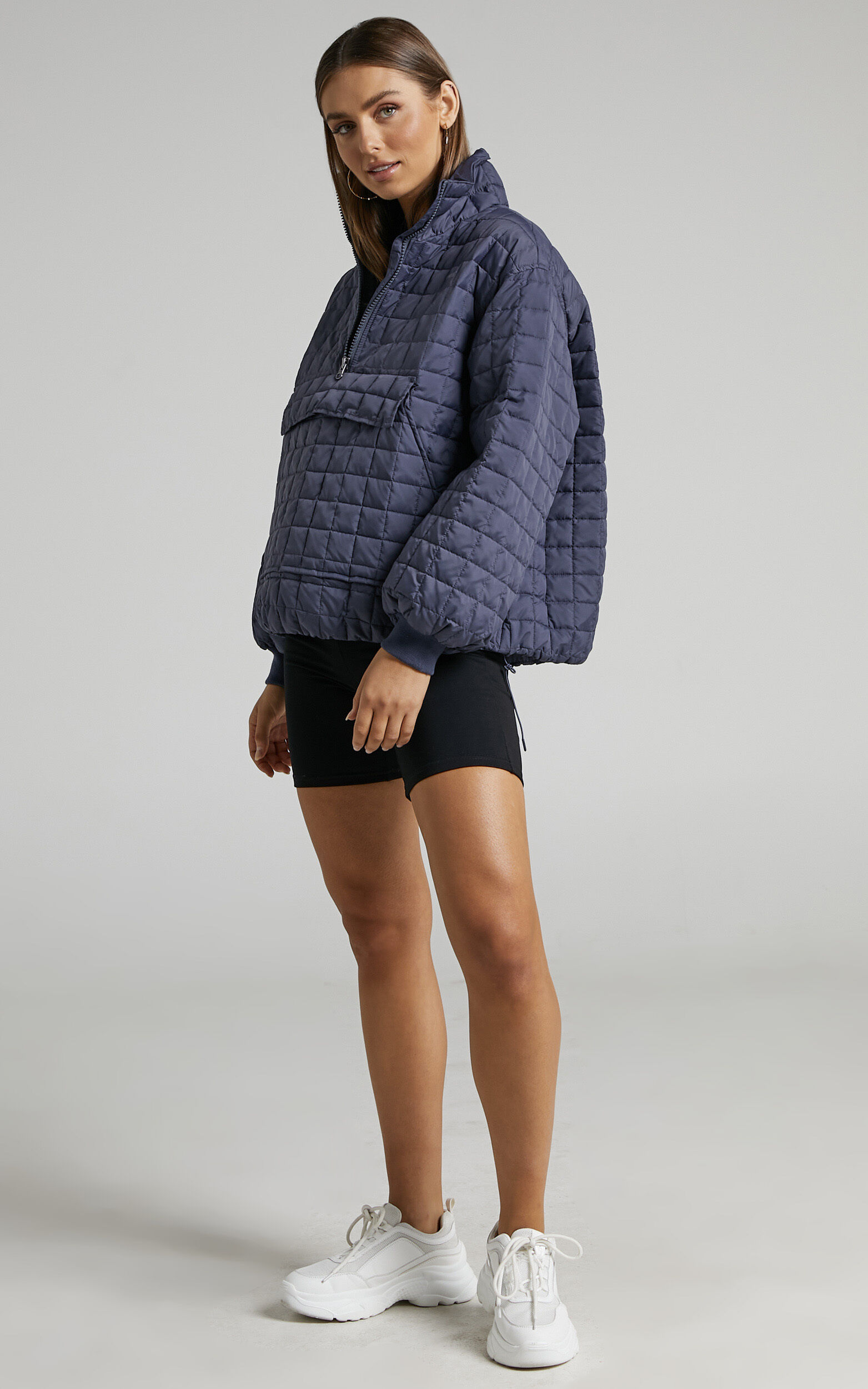 Levi's - Sidel Quilted Jacket in Odessey Grey | Showpo