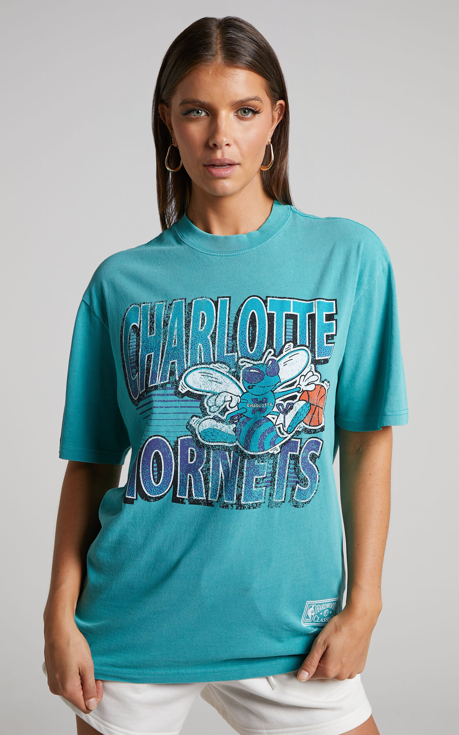 Shirts  Mitchell Ness Charlotte Hornets Jersey Baseball Mesh
