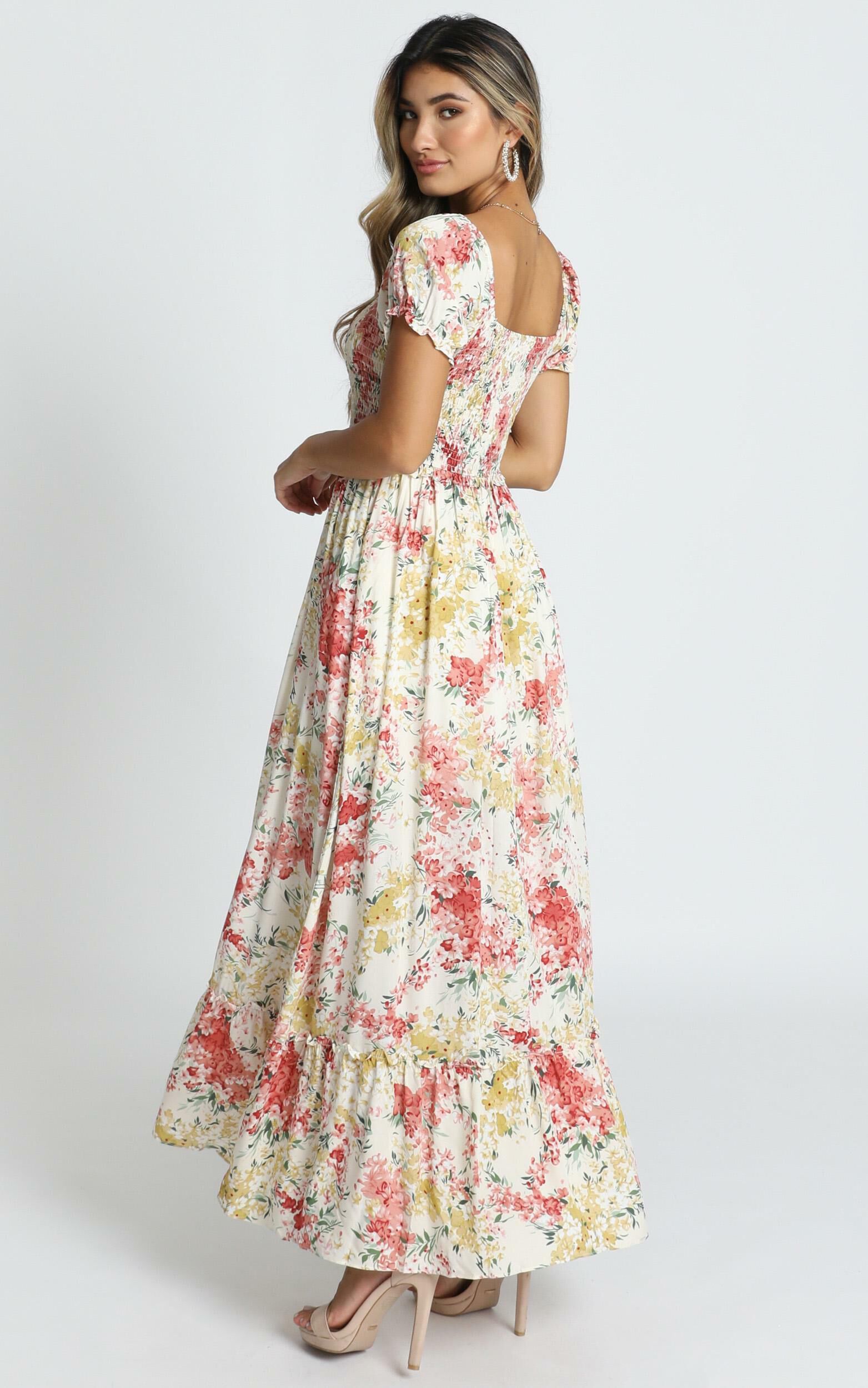 Sonia Dress in Multi Floral | Showpo