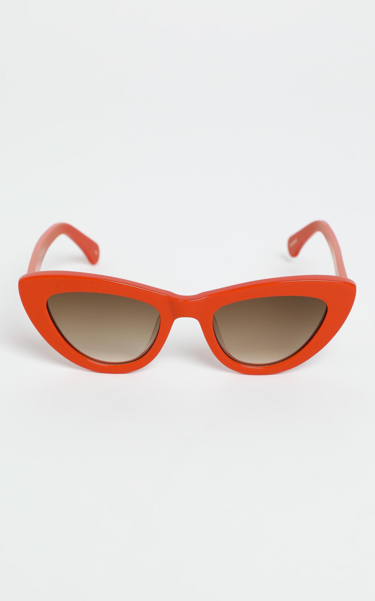 Oscar & Frank - The Duomo Sunglasses in Burnt Orange | Showpo NZ