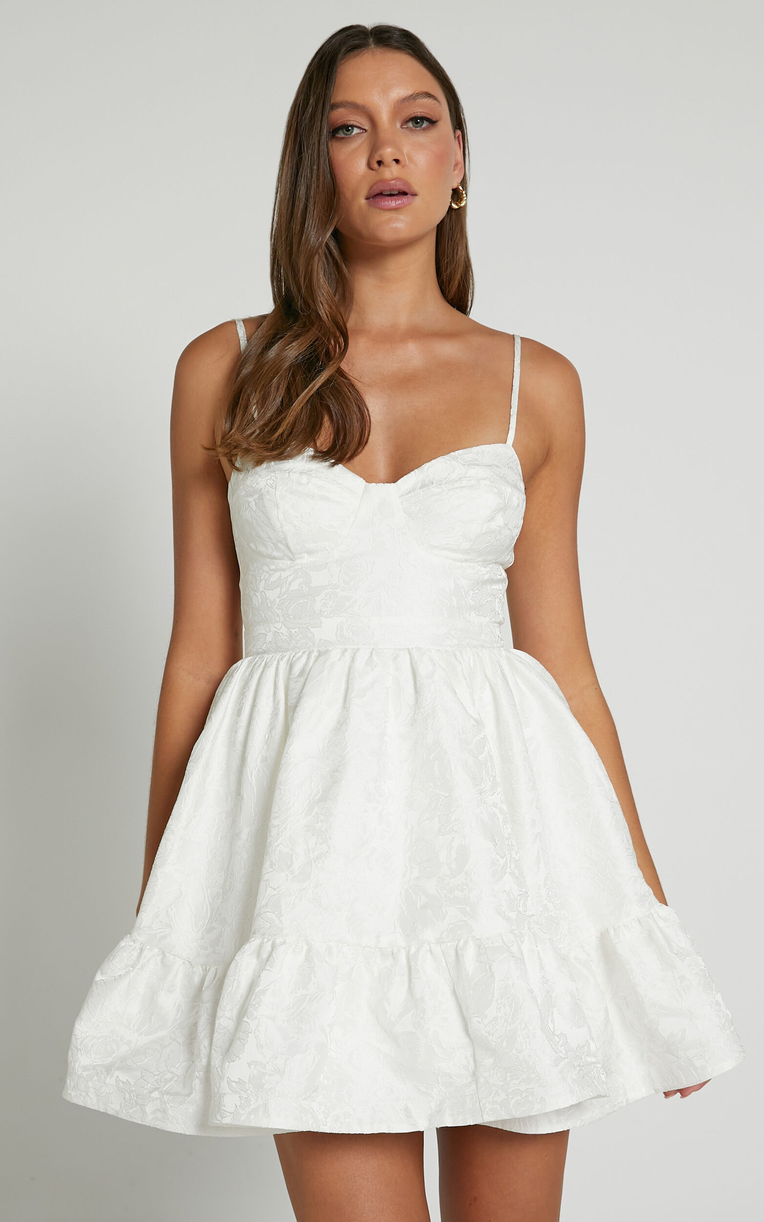 Strapless Cut-Out Bustier Dress - Ready to Wear