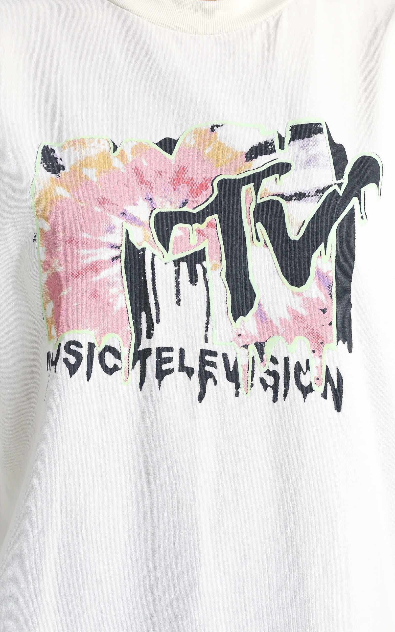 Rollas Tomboy Mtv Tie Dye Tee In White Showpo 9420