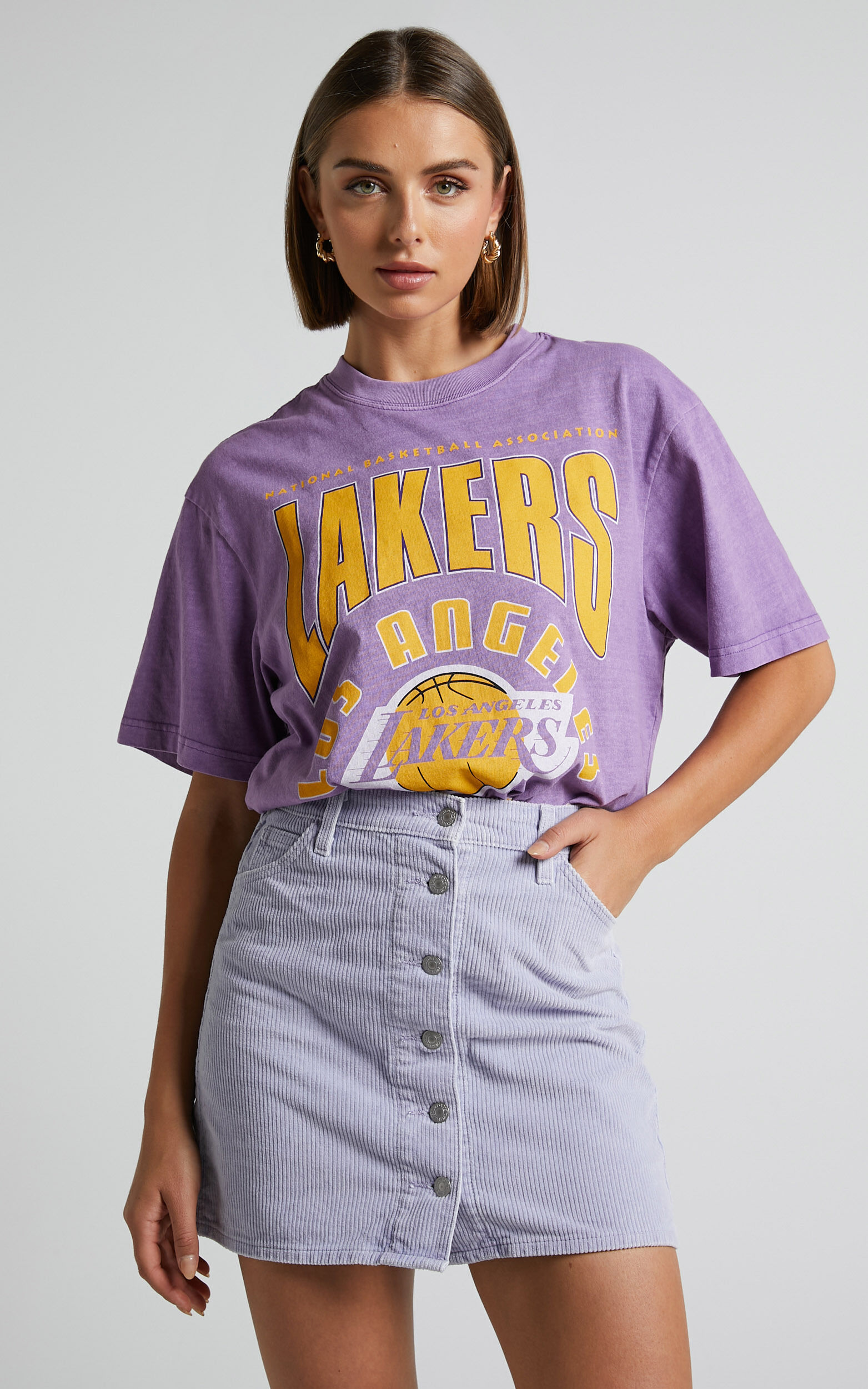 LA Lakers Division arch faded lakers ló angeles pacific division