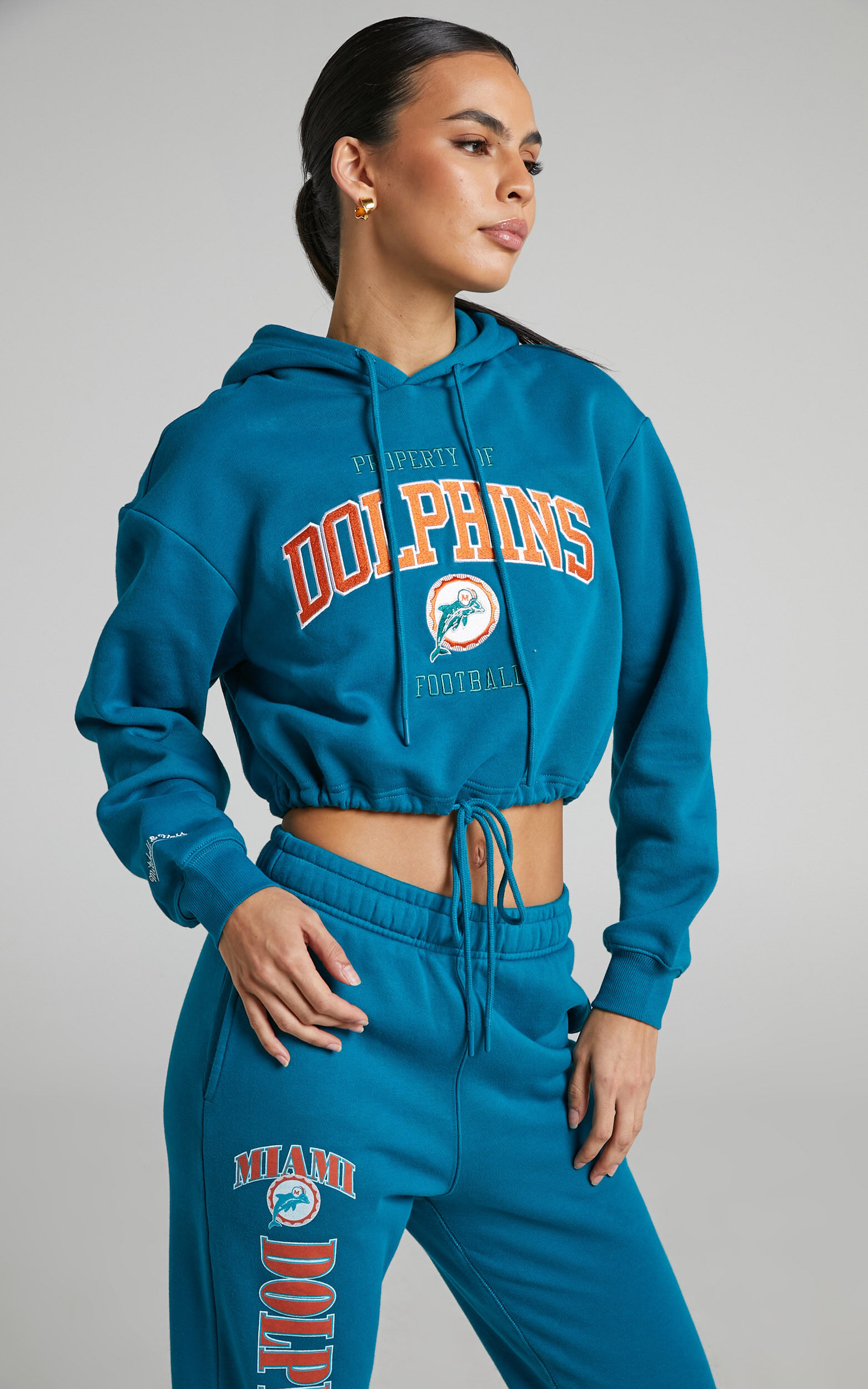 Mitchell & Ness Wave Arch Hoodie - Miami Dolphins – Point Break NZ