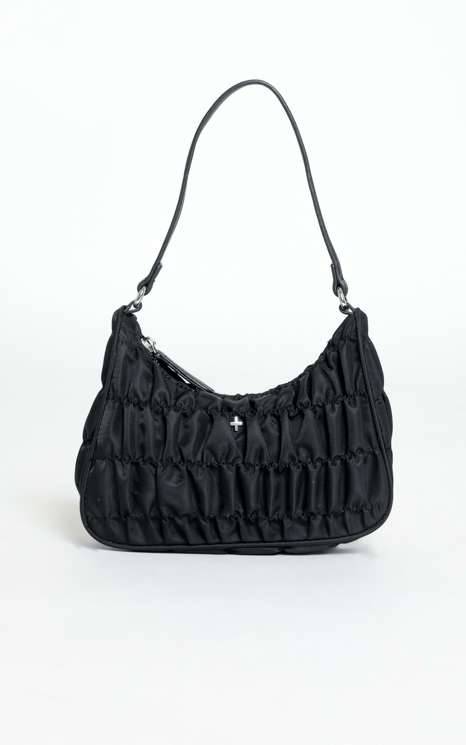 Peta and Jain - Tyra Bag in Black Nylon | Showpo USA