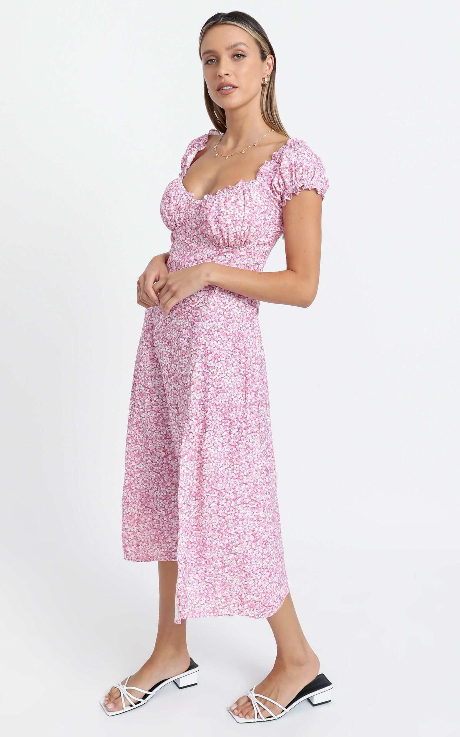Margo Dress in Pink Floral | Showpo USA