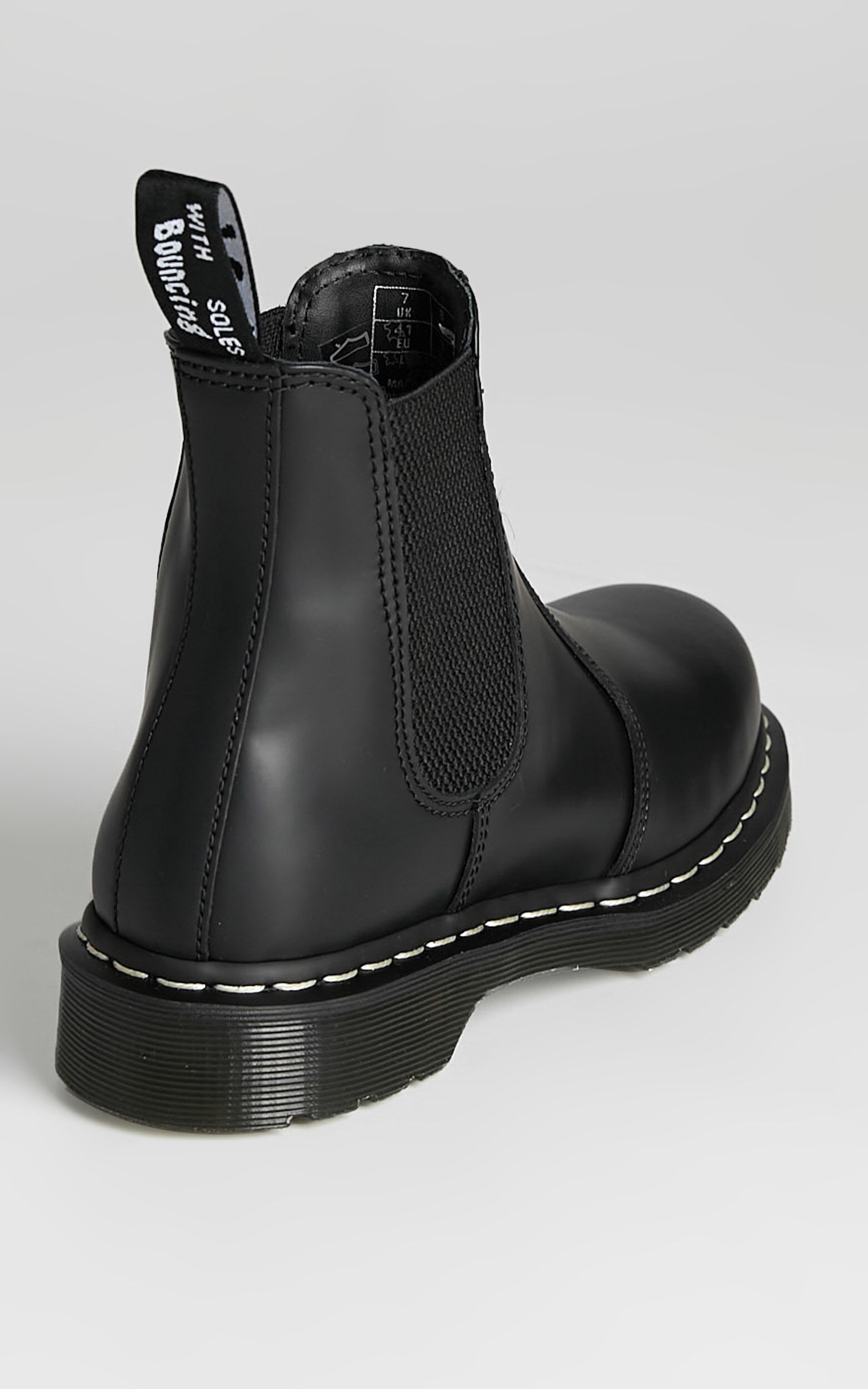 Dr. Martens - 2976 WS Chelsea Boot in Black Smooth | Showpo