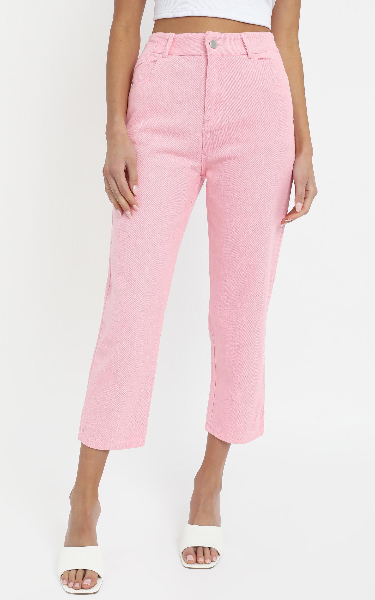 Elisa Jeans in Pink | Showpo USA