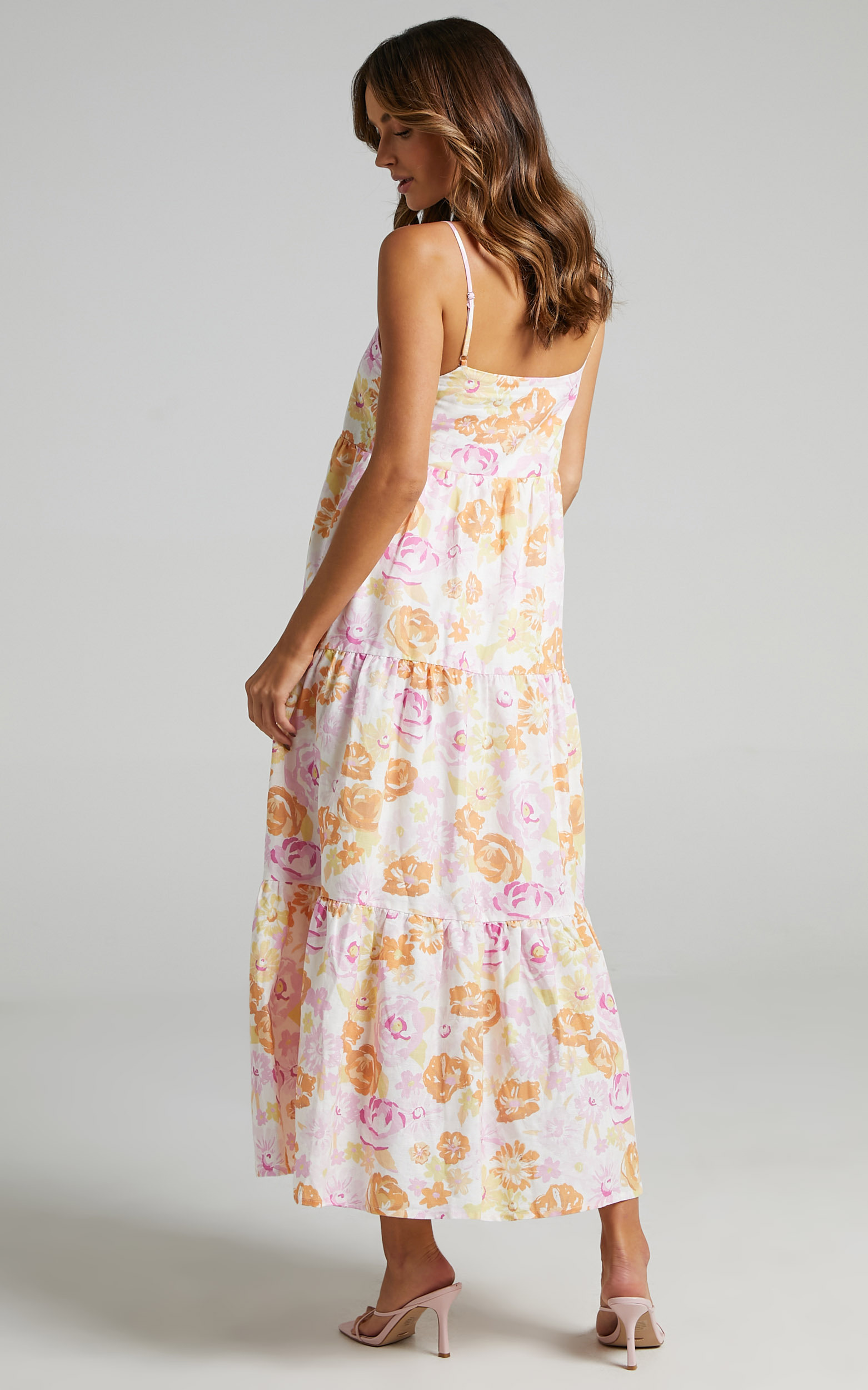 Charlie Holiday - Isabella Maxi Dress in Summertime Floral | Showpo