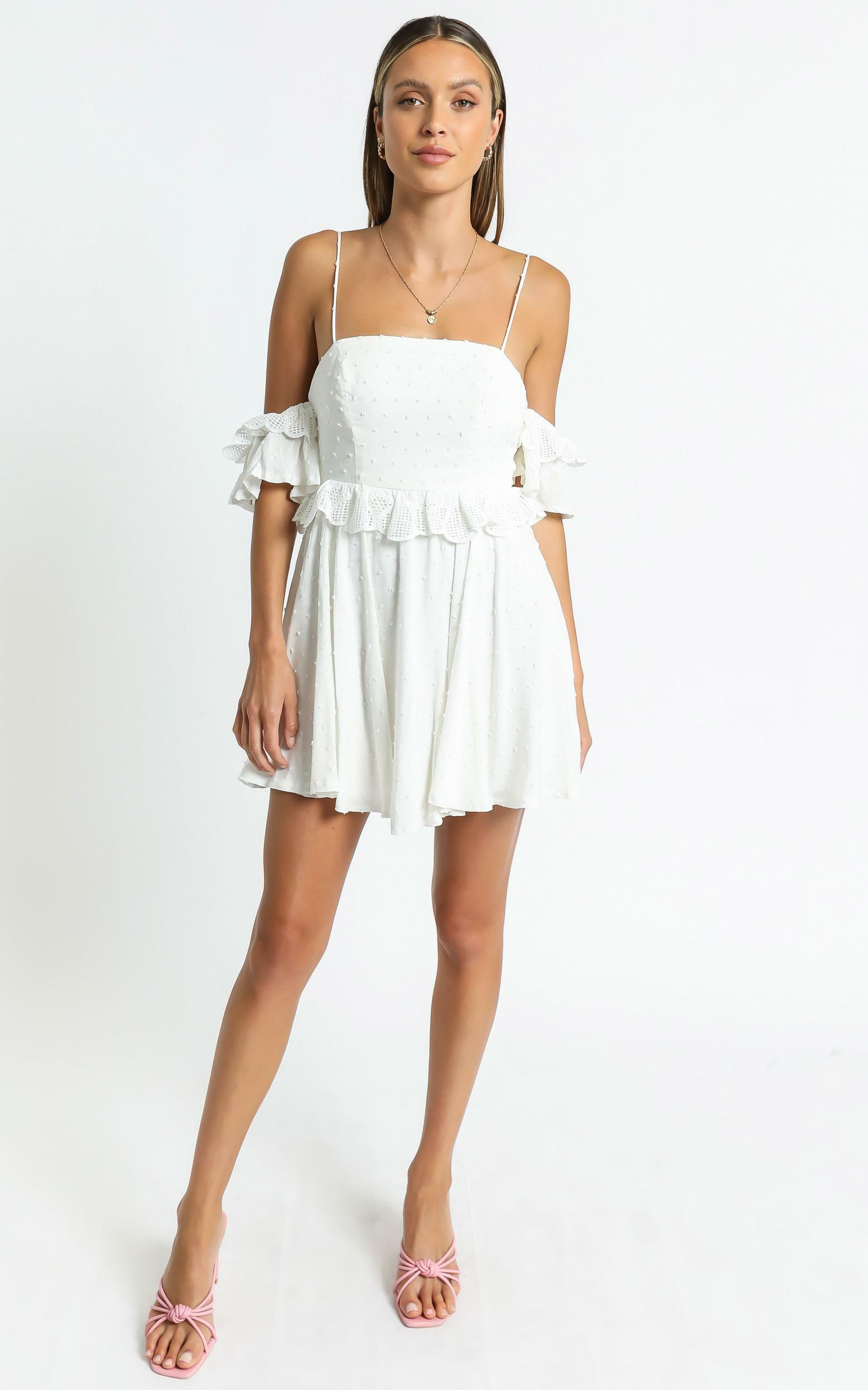 Ziggy Dress in White | Showpo USA