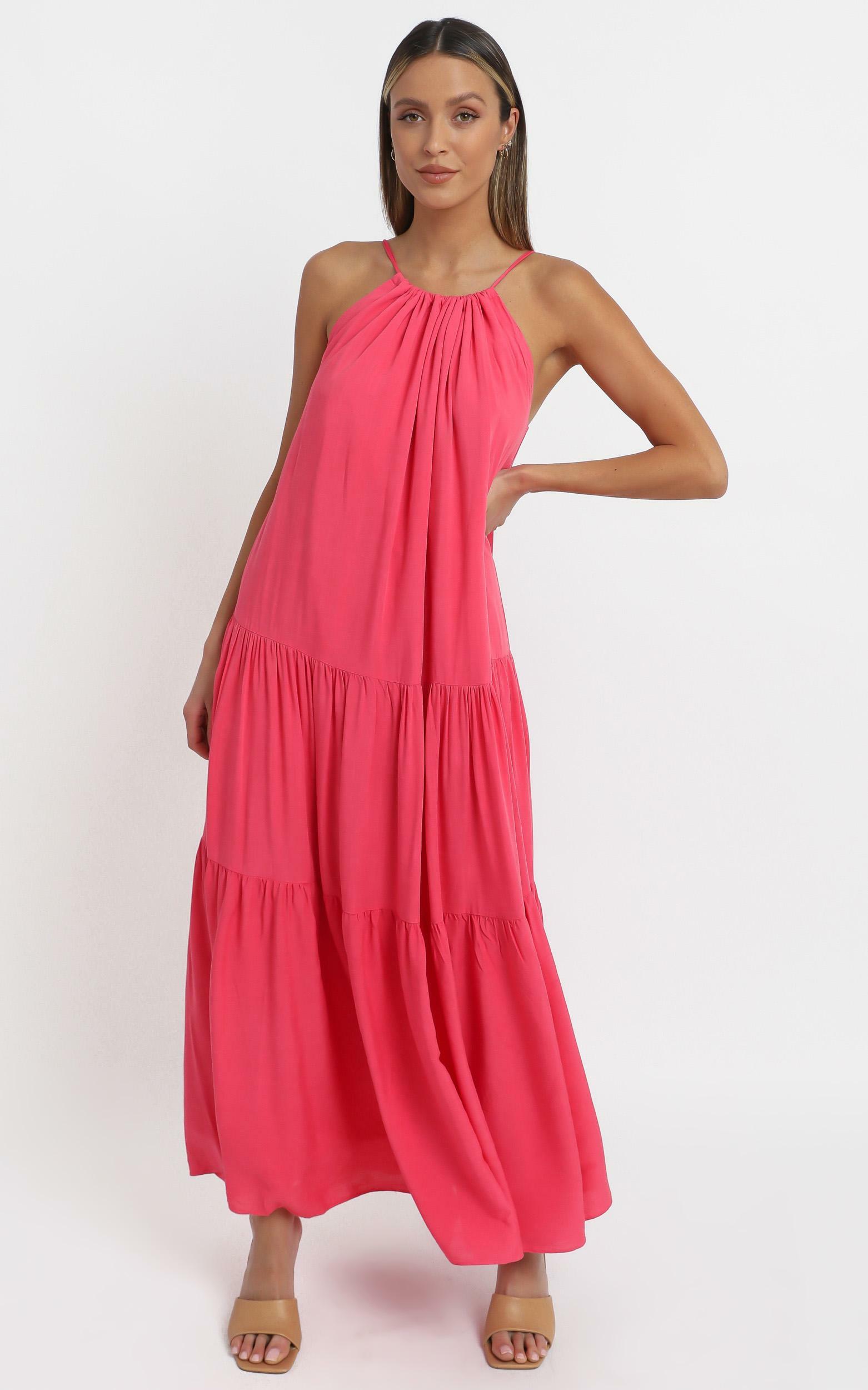 hot pink dress size 14