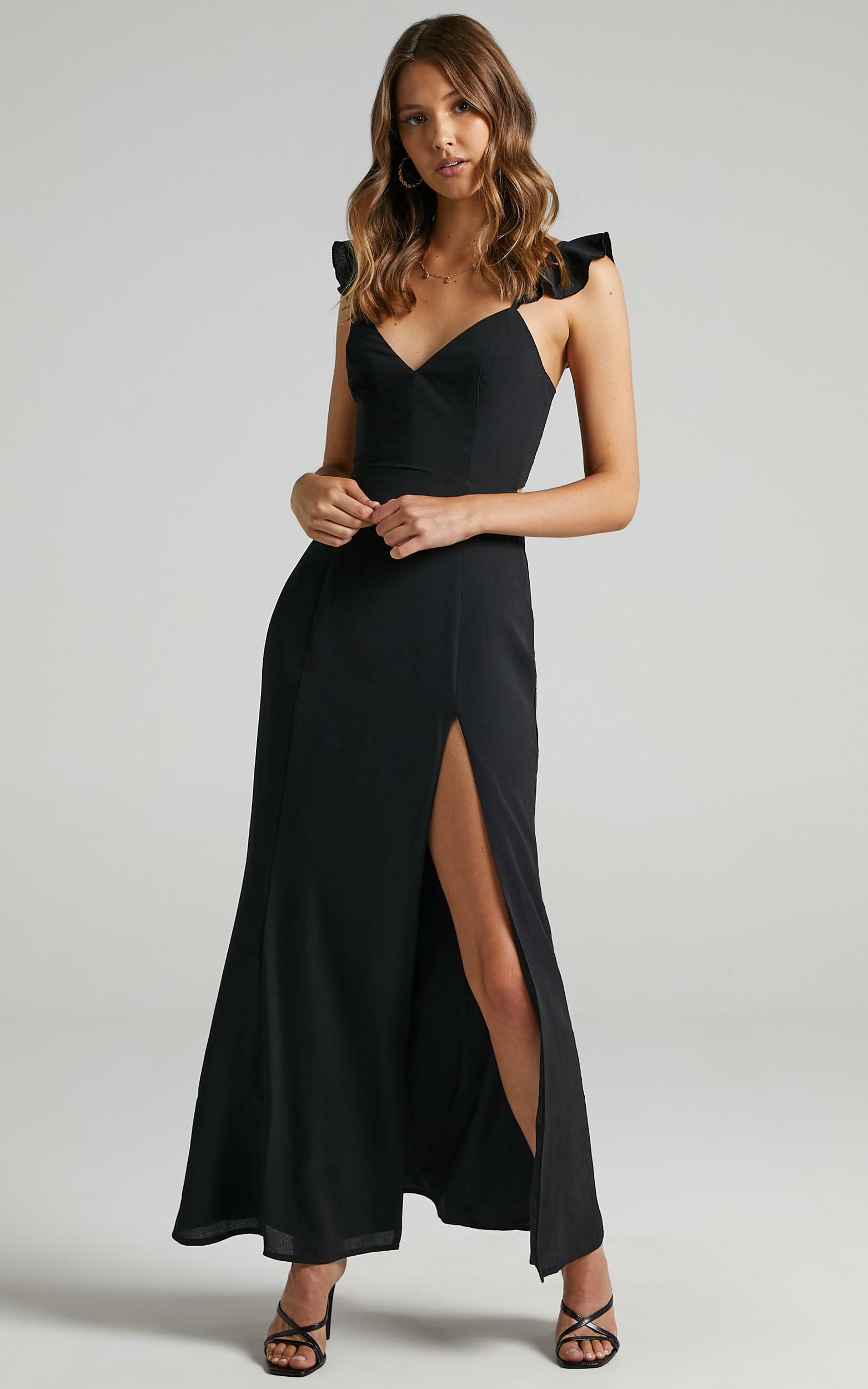 More Than This Dress In Black | Showpo