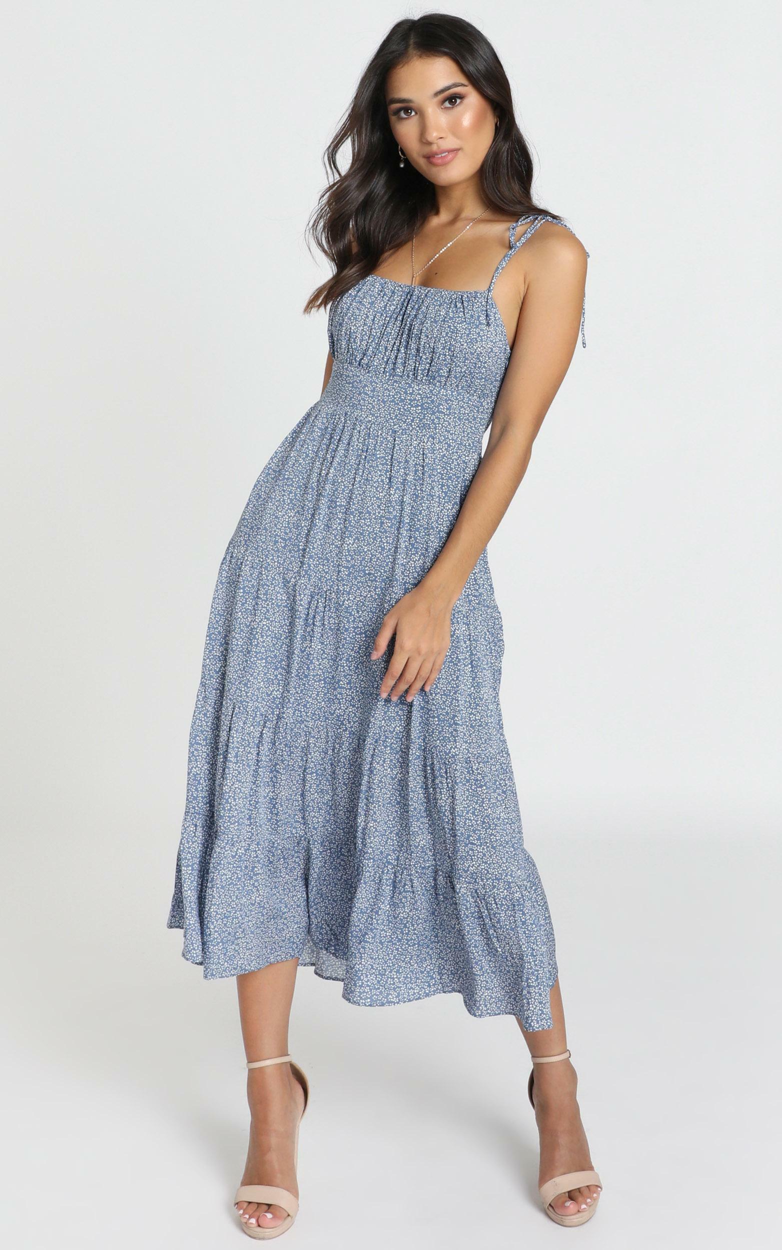 midi strap dress