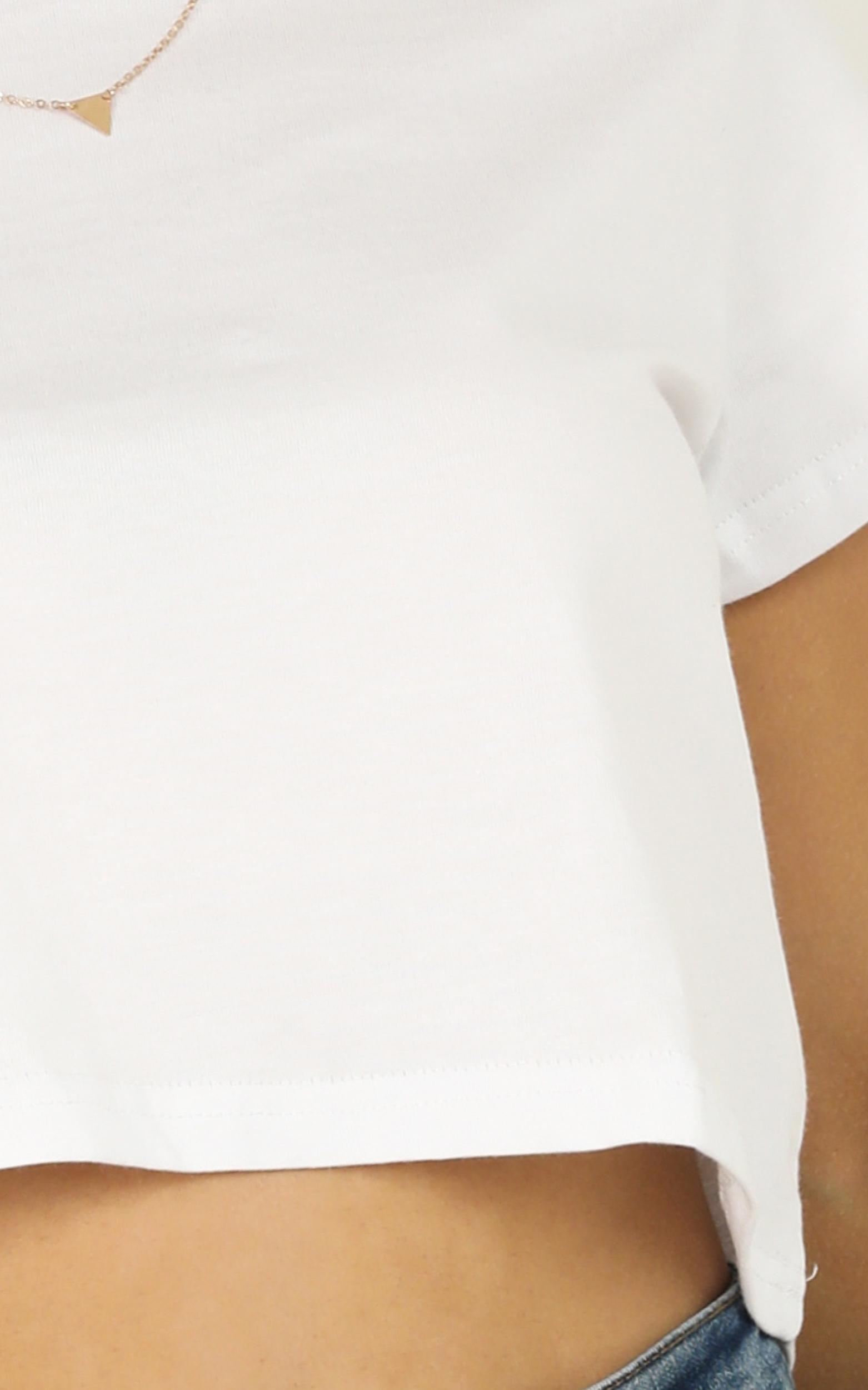 Getting What I Want Top In White | Showpo