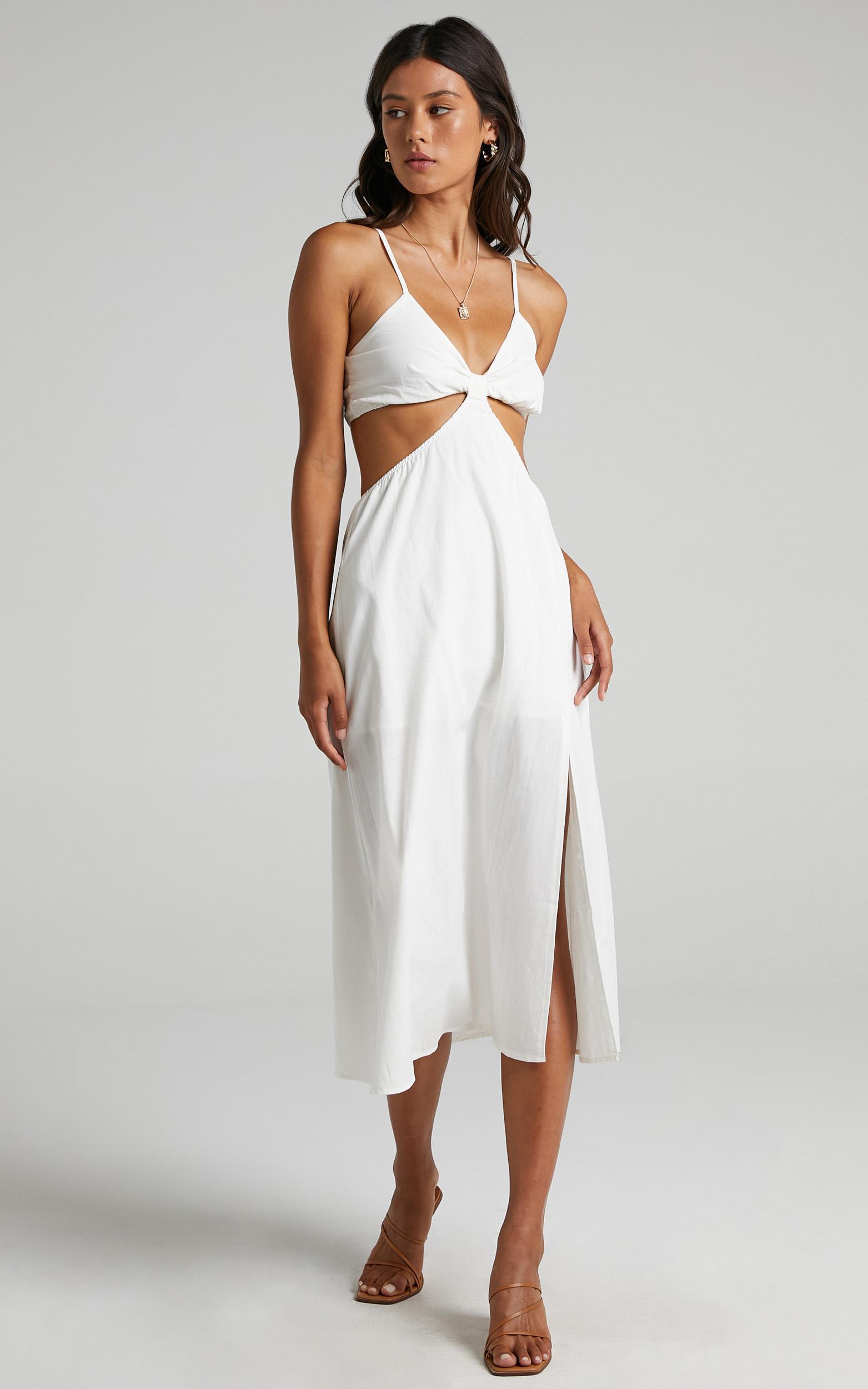 Melyssa Dress in White | Showpo USA