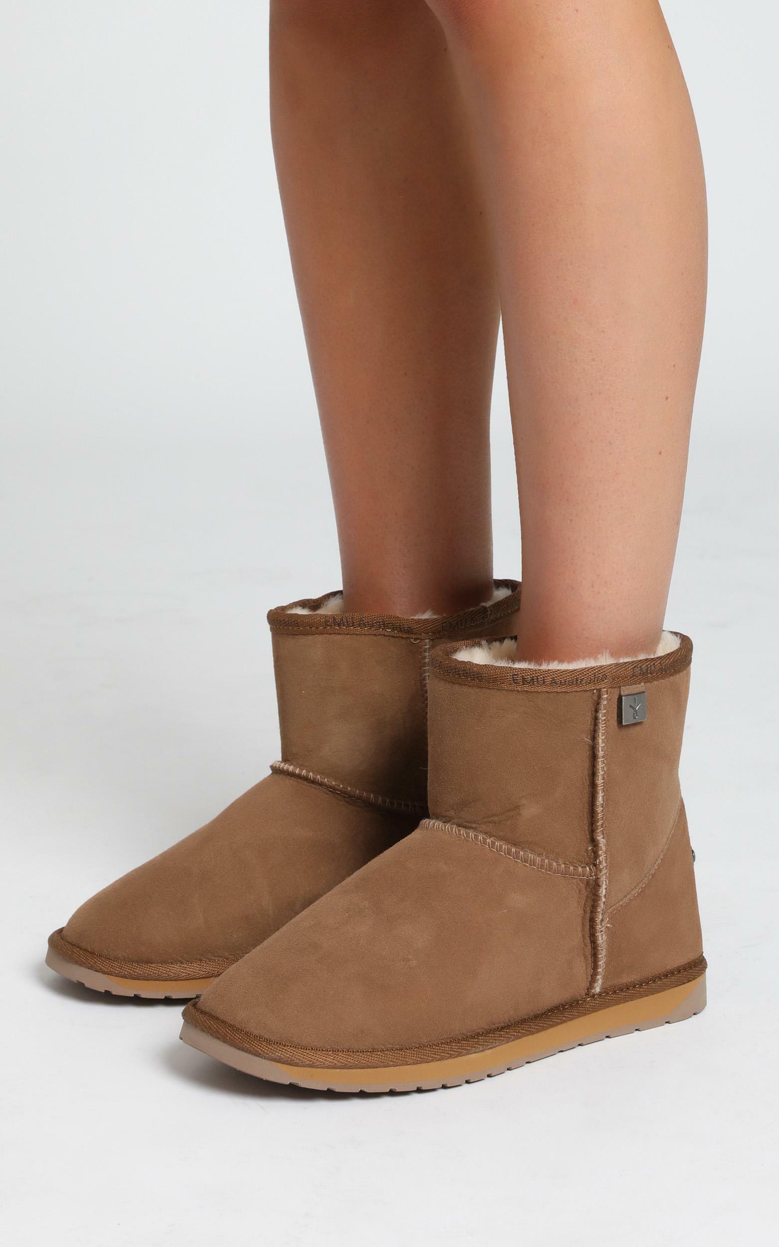 Emu Australia - Platinum Stinger Mini Boots In Chestnut 