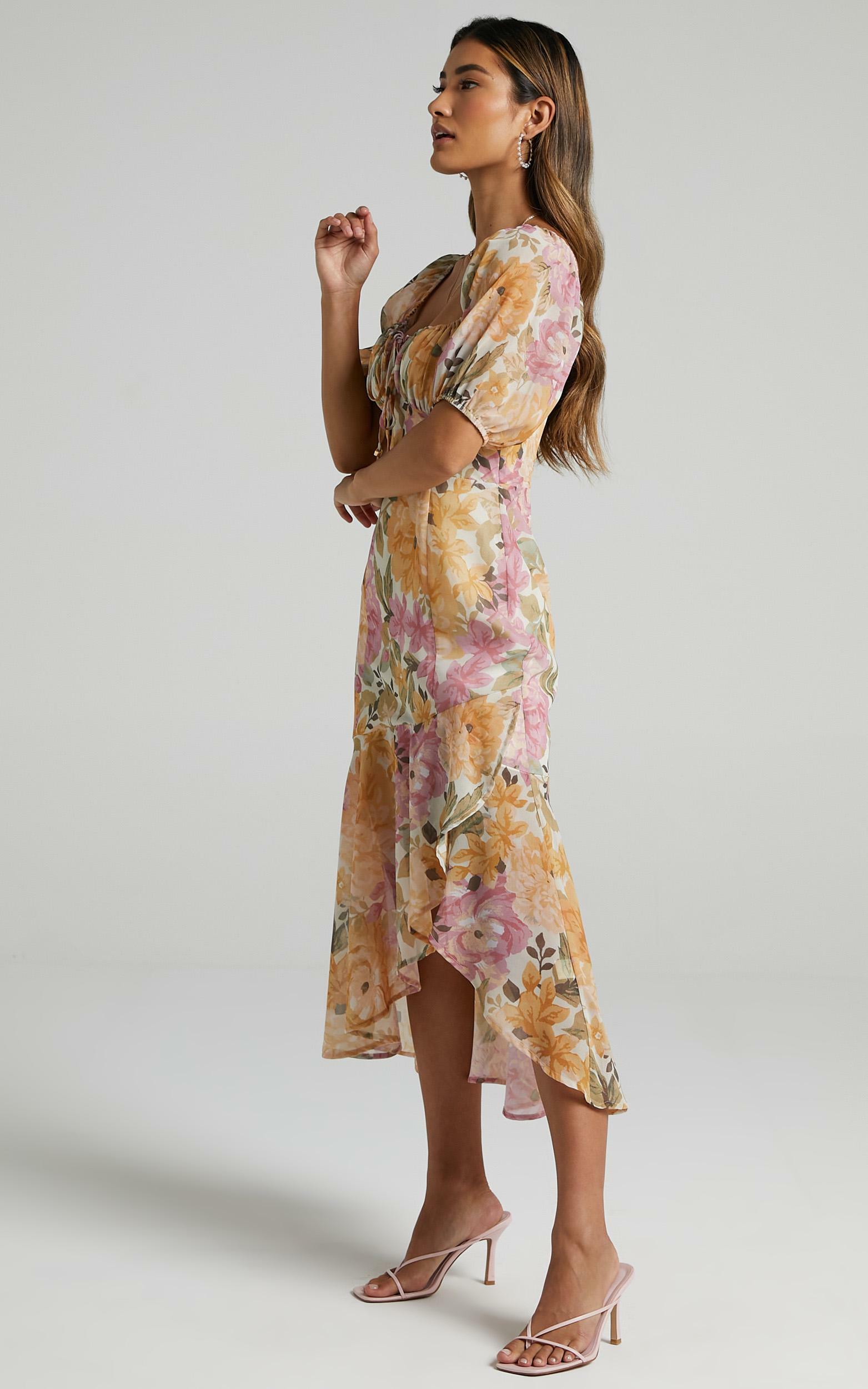 jasalina dress in classic floral