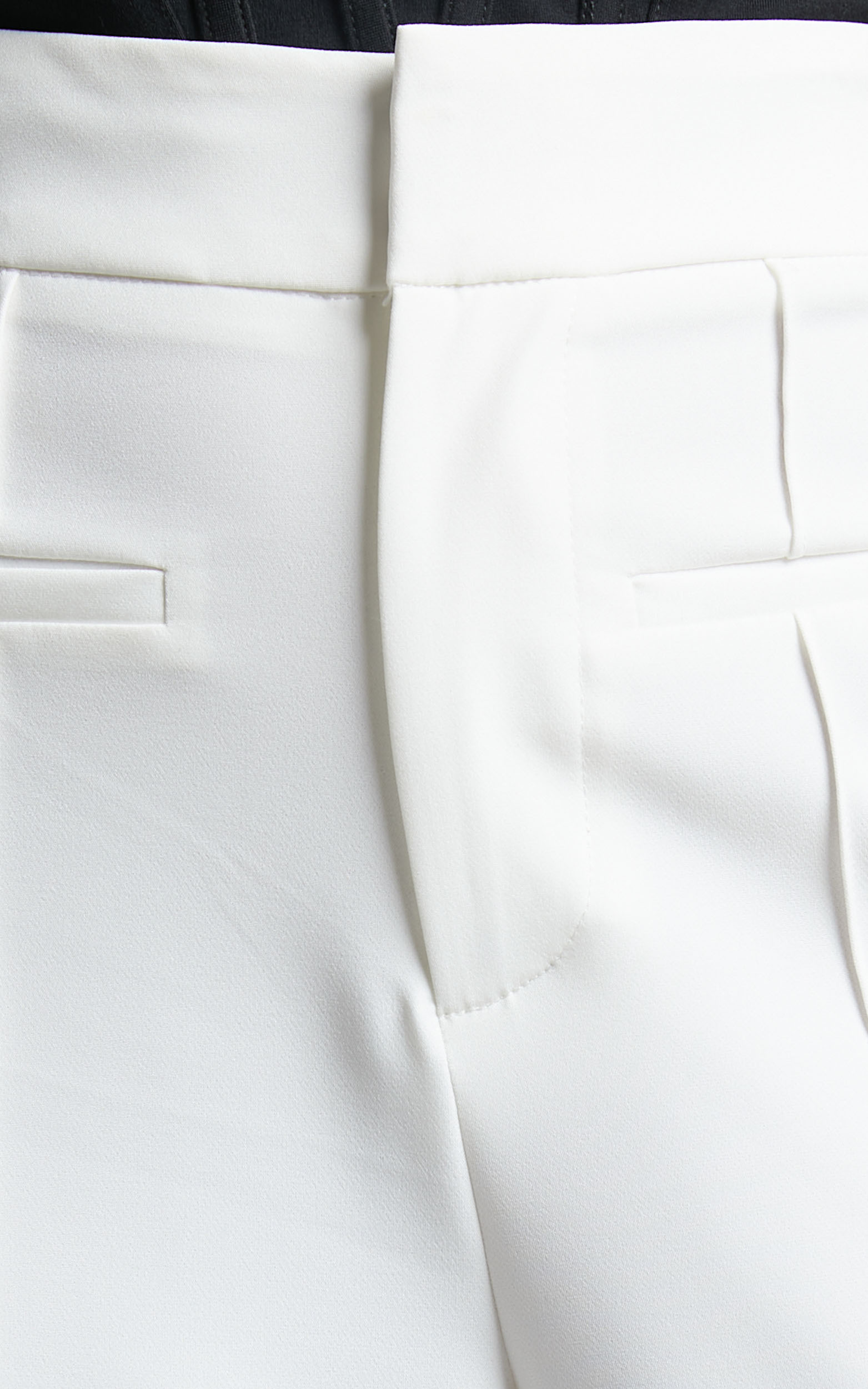 Maida Pants - High Waisted Wide Leg Pants in White | Showpo USA