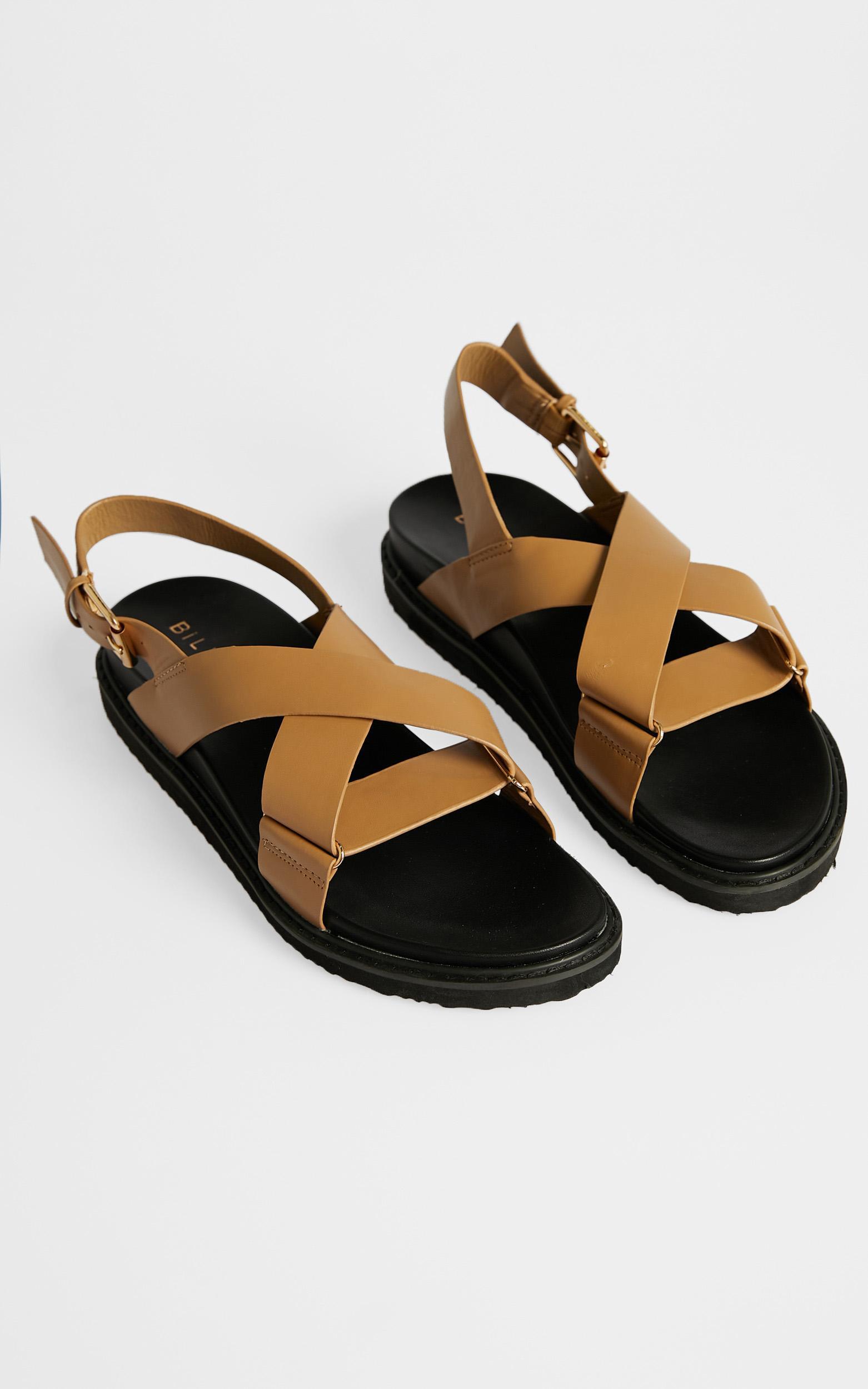 Billini - Zendaya Sandals in Fawn | Showpo