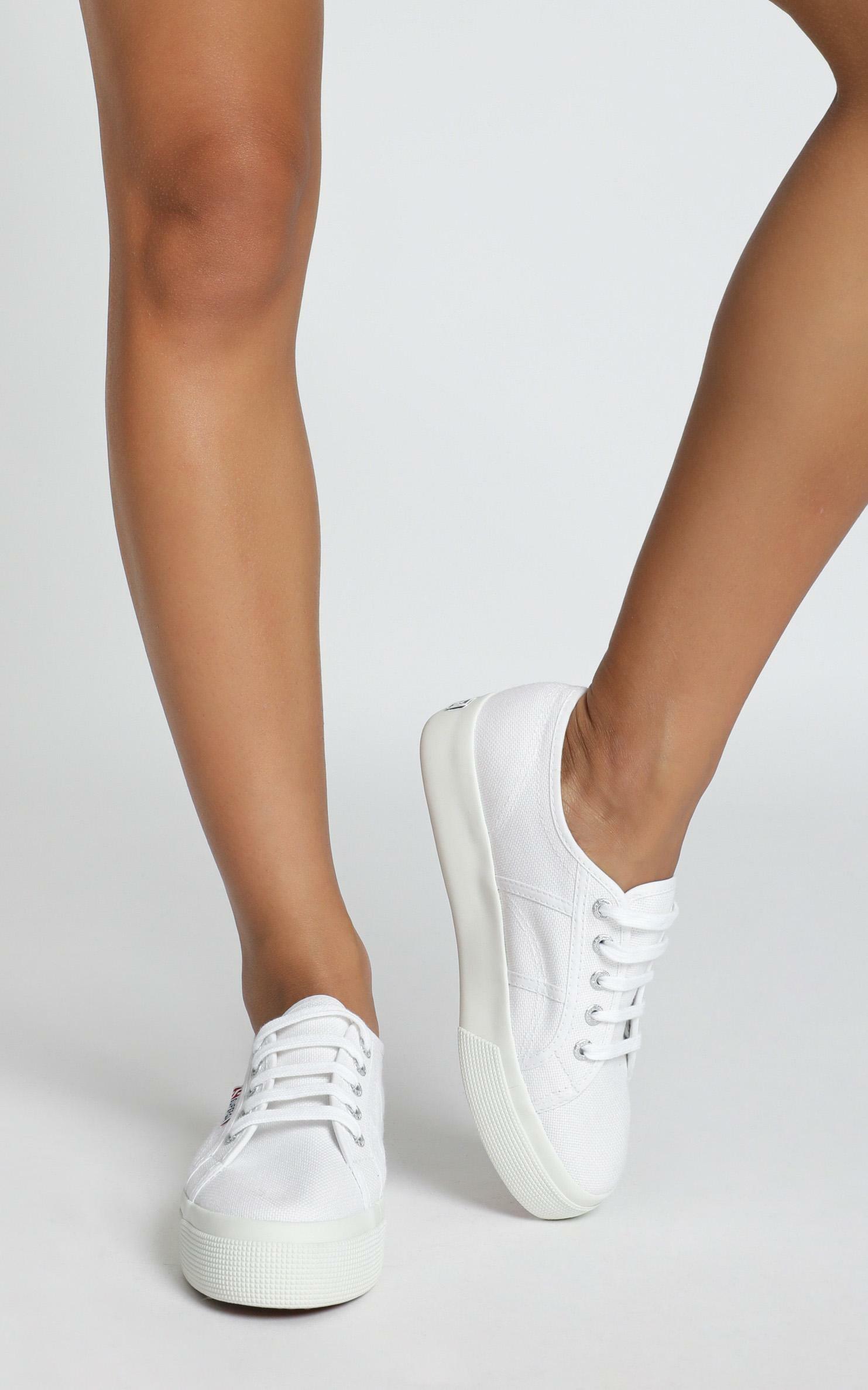 superga white canvas shoes