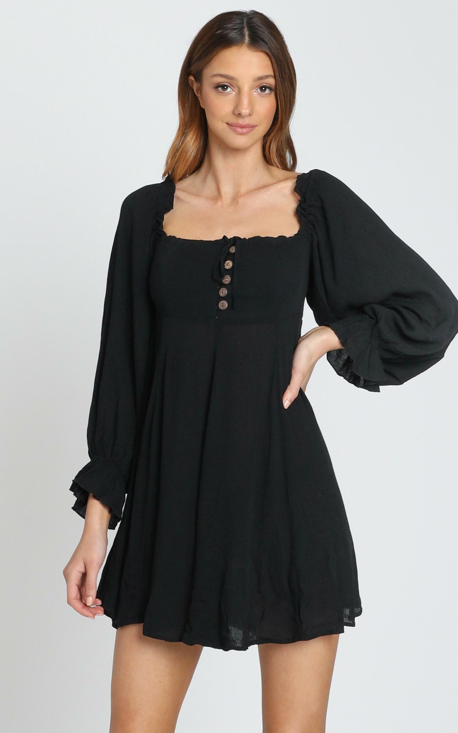 gypsy black dress