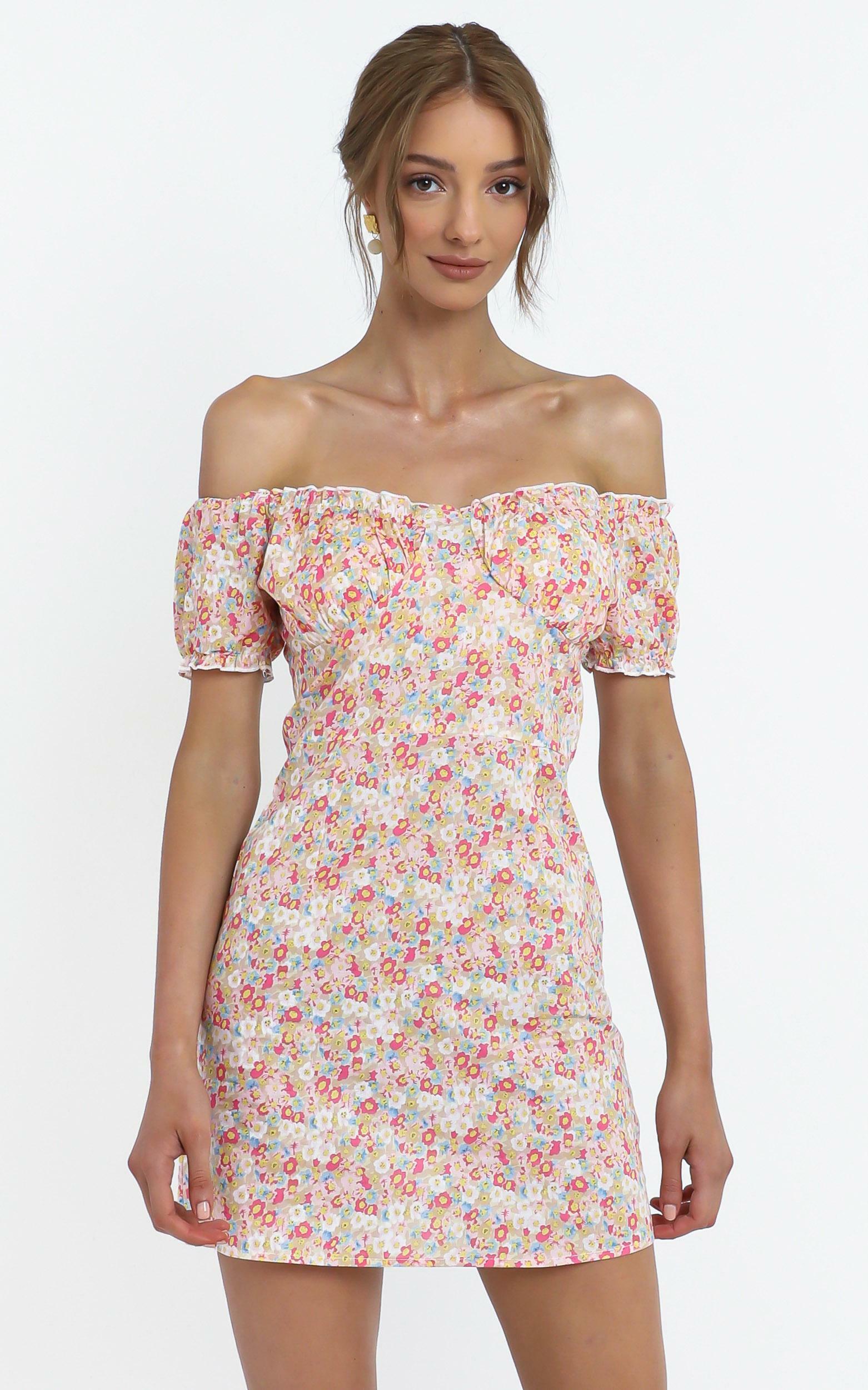 Meadows Dress in Pink Floral | Showpo USA