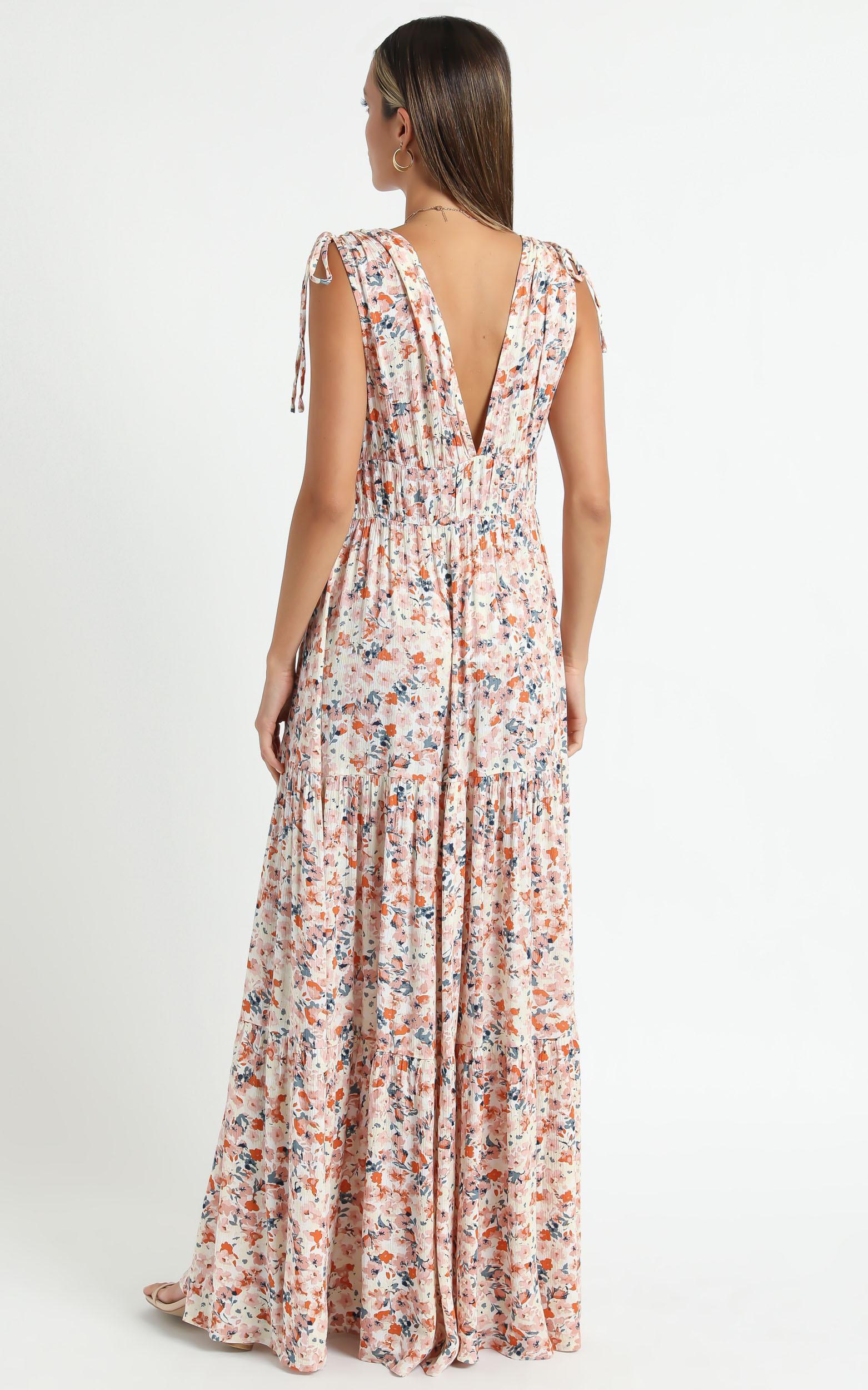 mink pink maxi dress