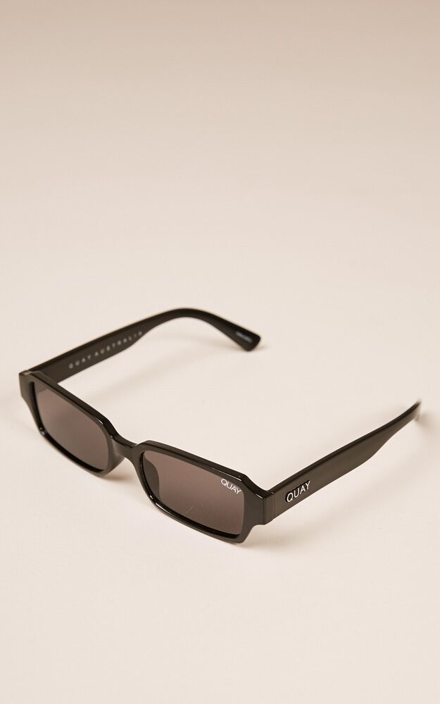 Quay Strange Love Sunglasses In Black Showpo 