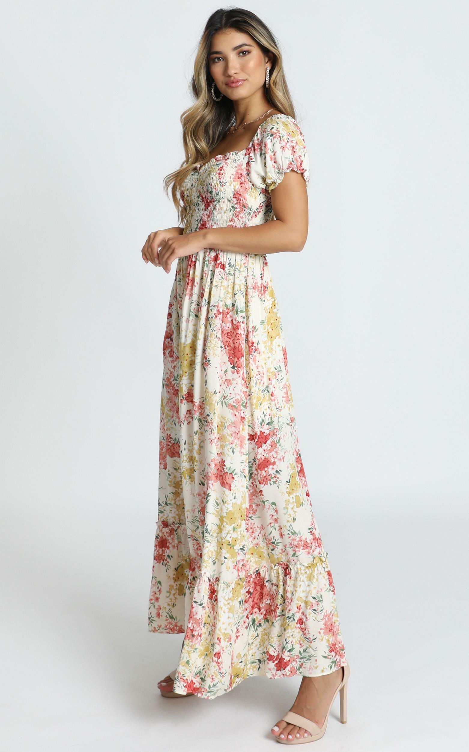 Sonia Dress in Multi Floral | Showpo