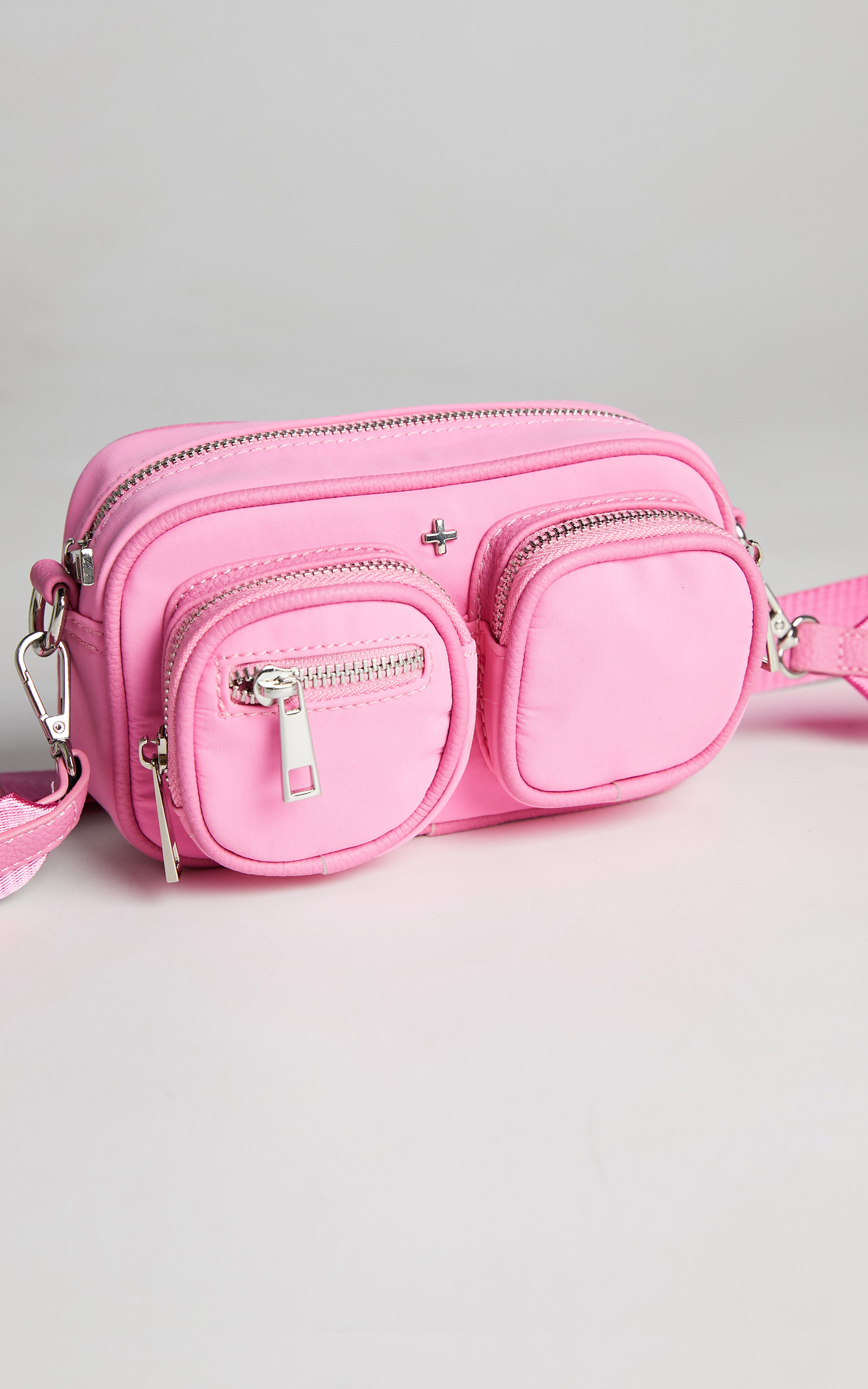 Peta And Jain - Lala Bag in Pink nylon | Showpo