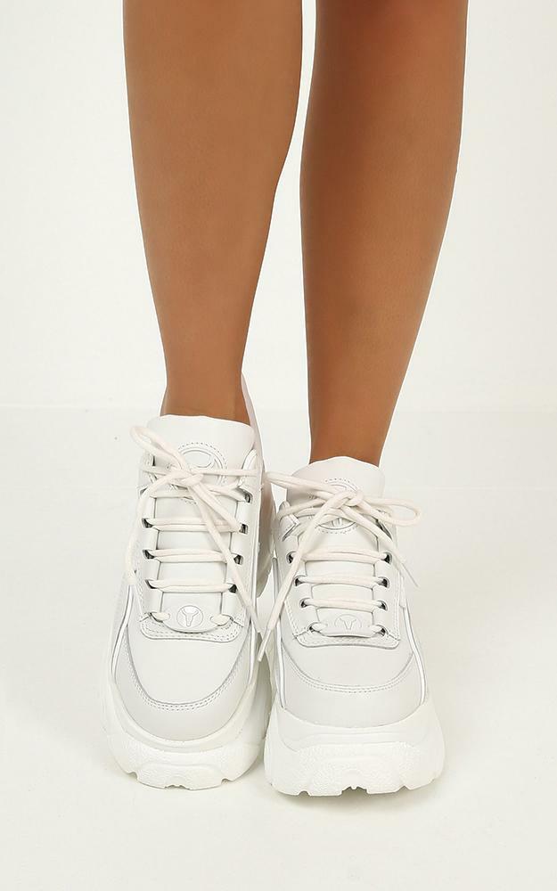 windsor smith lupe sneaker white