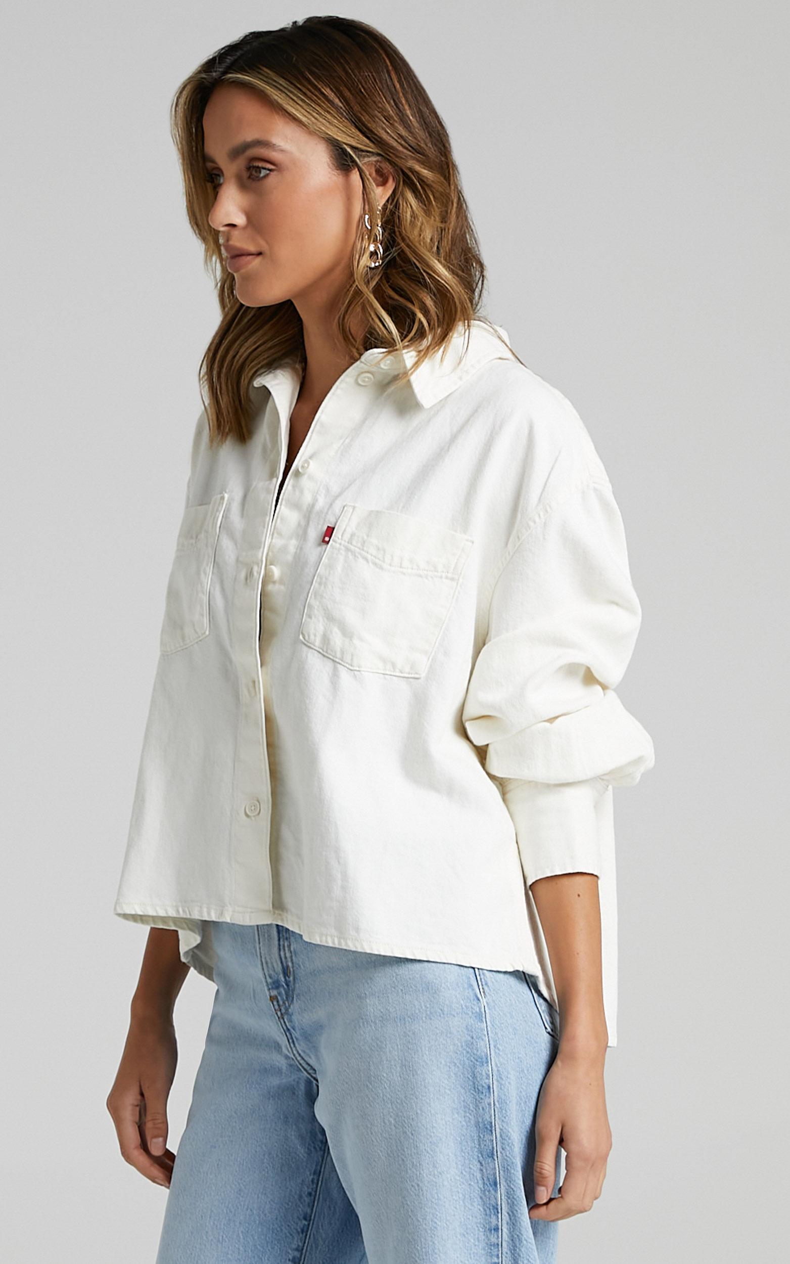 levi's zoey pleat utility jacket