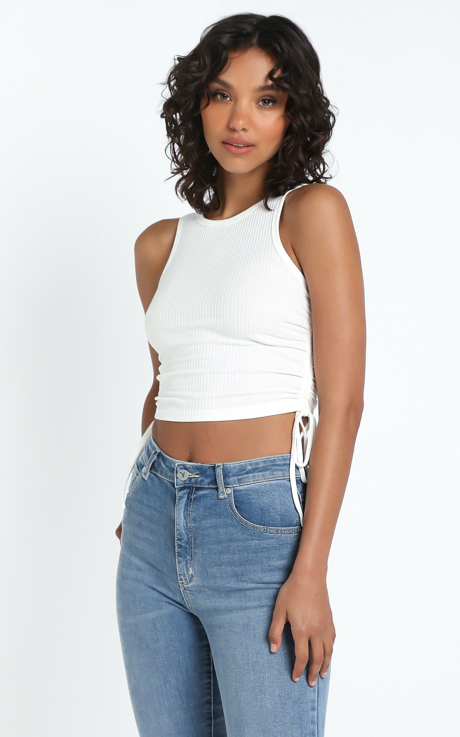 Katharine Top in White | Showpo USA