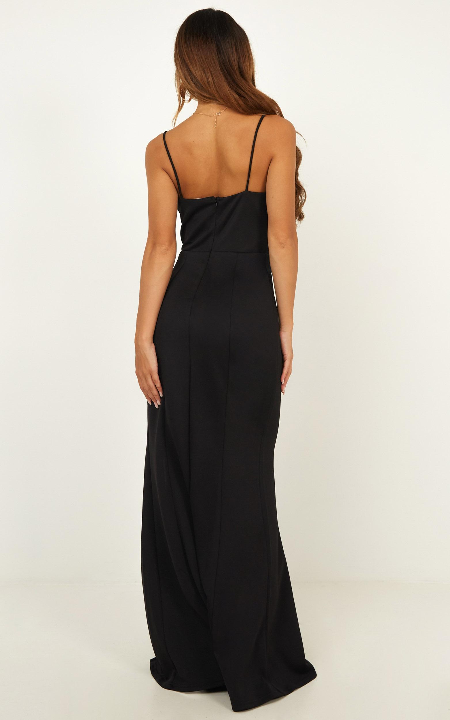 Dare To Dream Maxi Dress In Black | Showpo