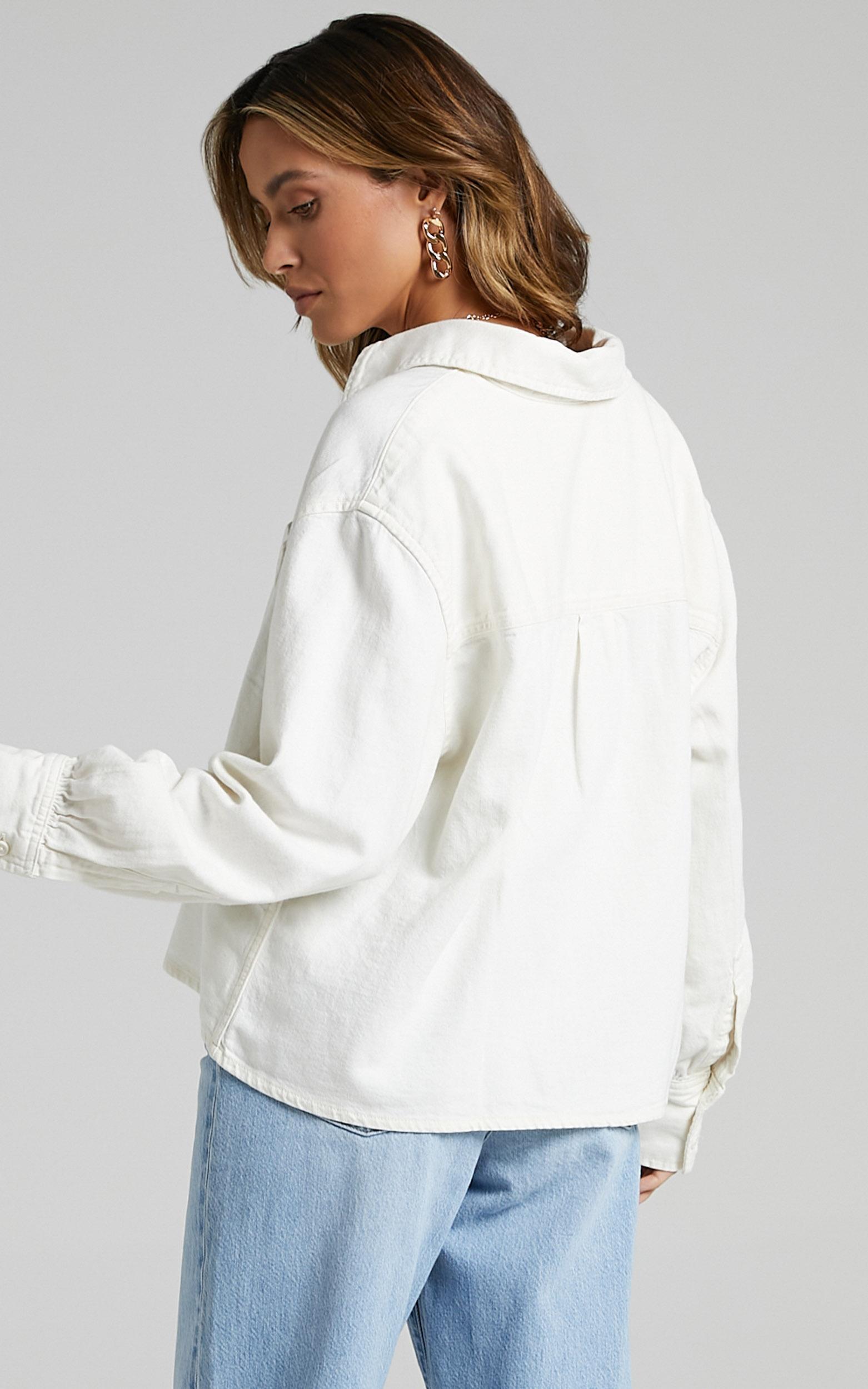 levi's zoey pleat utility jacket