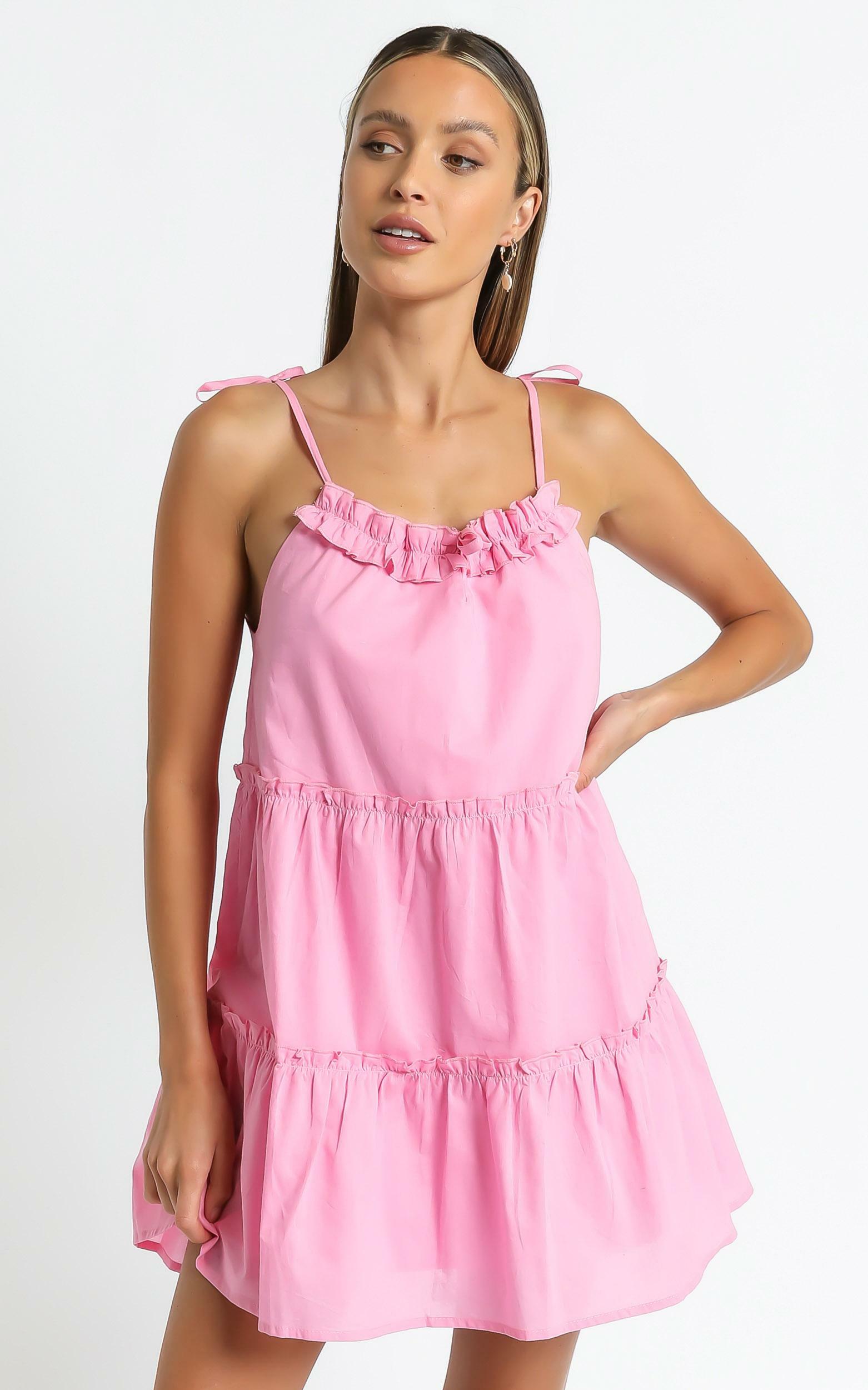 charlie holiday pink dress