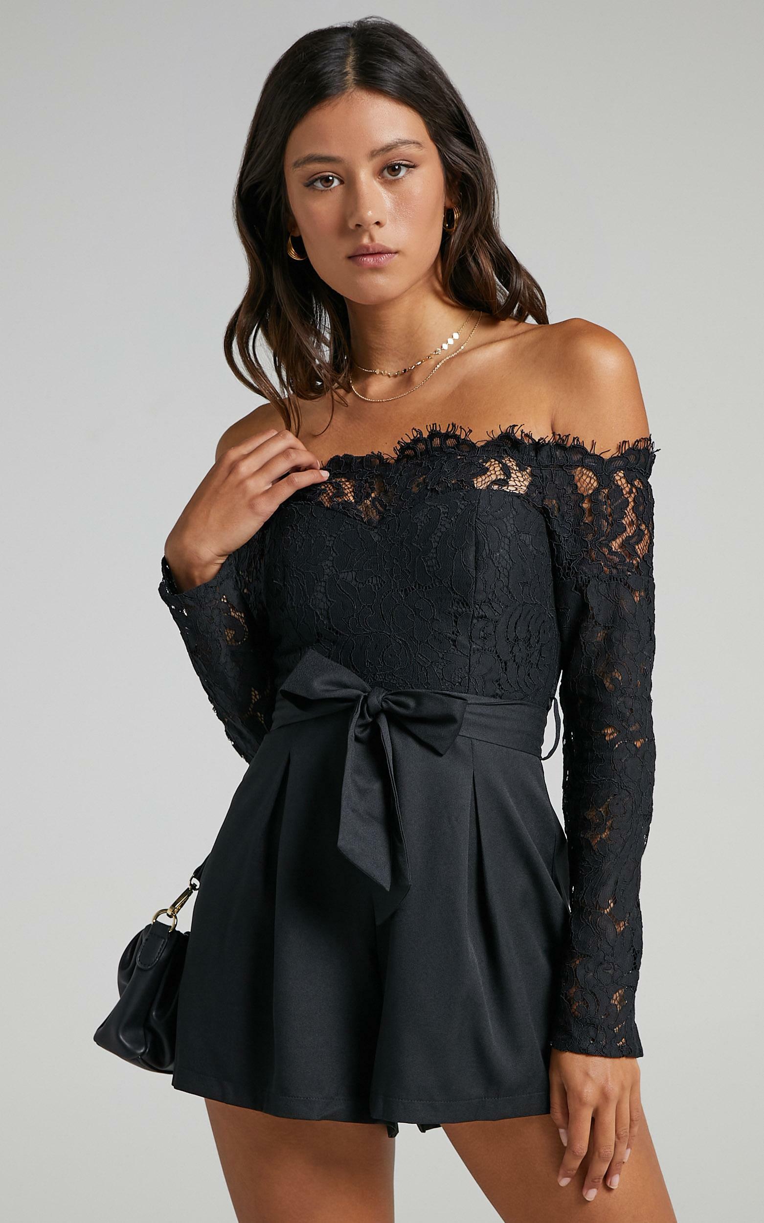 Since Youve Been Gone Playsuit in Black | Showpo EU