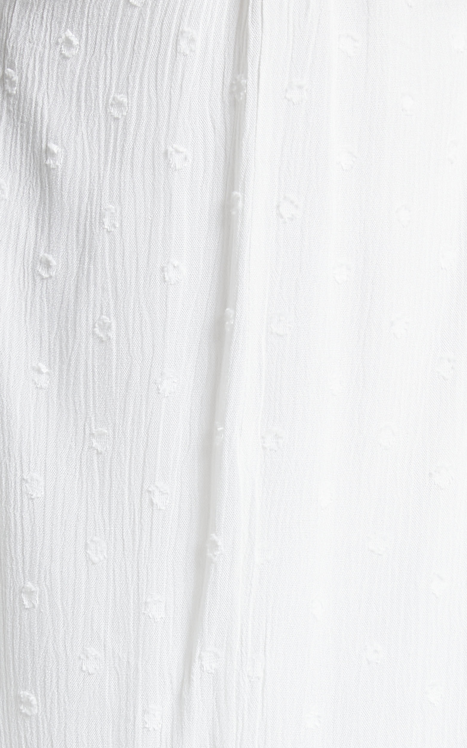 Daydream Angel Sleeve Split Front Midi Dress in White | Showpo USA