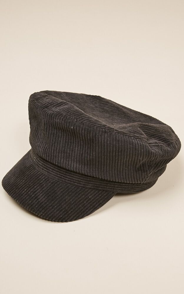 corduroy conductor hat