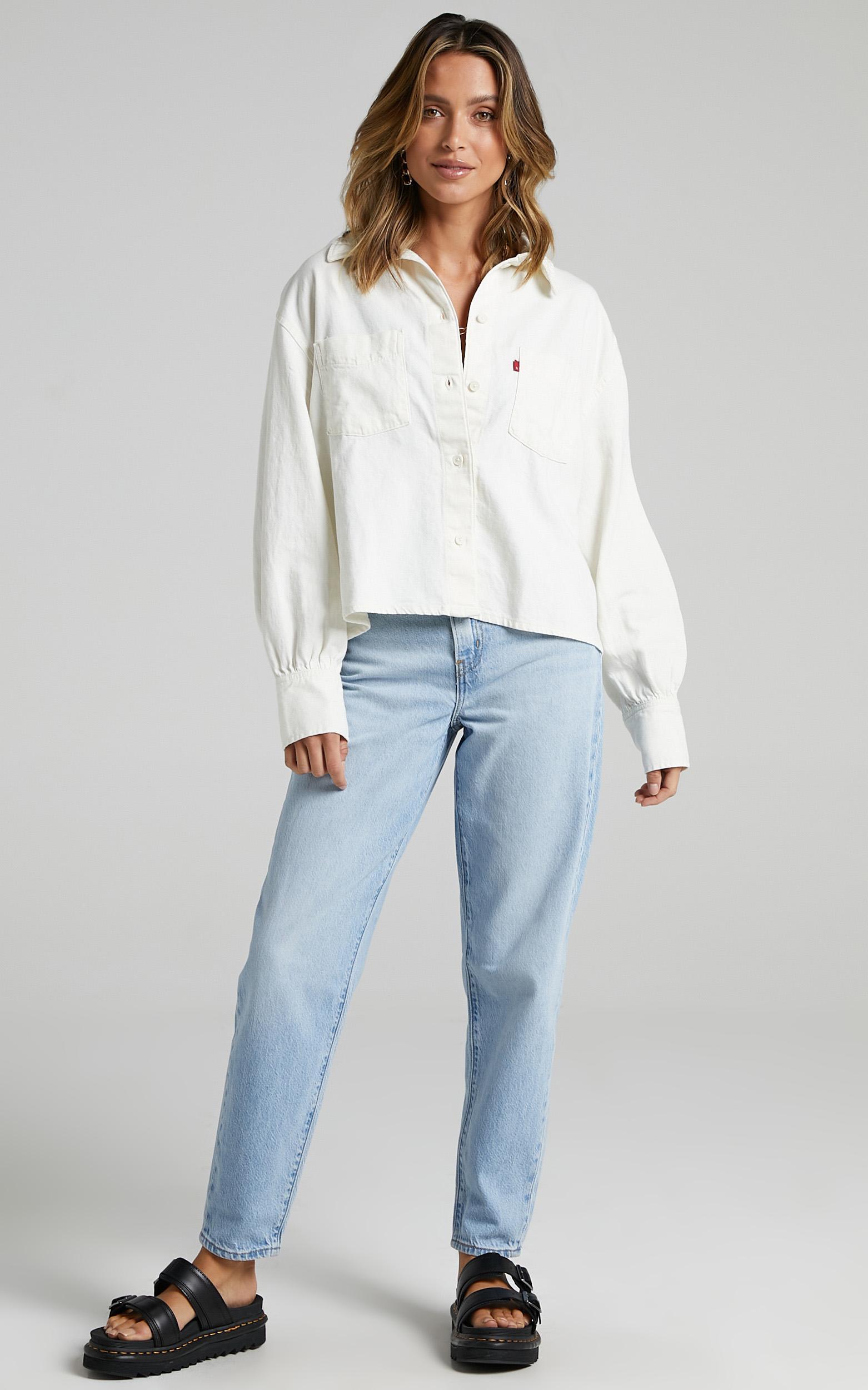 levi's zoey pleat utility jacket