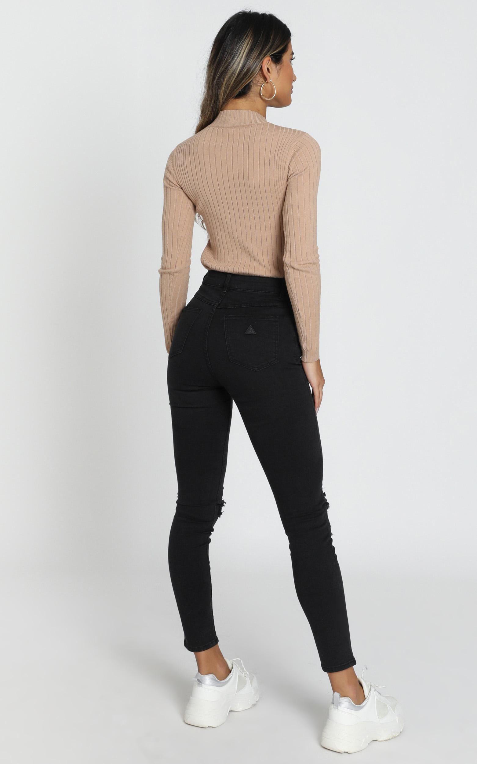 abrand black jeans