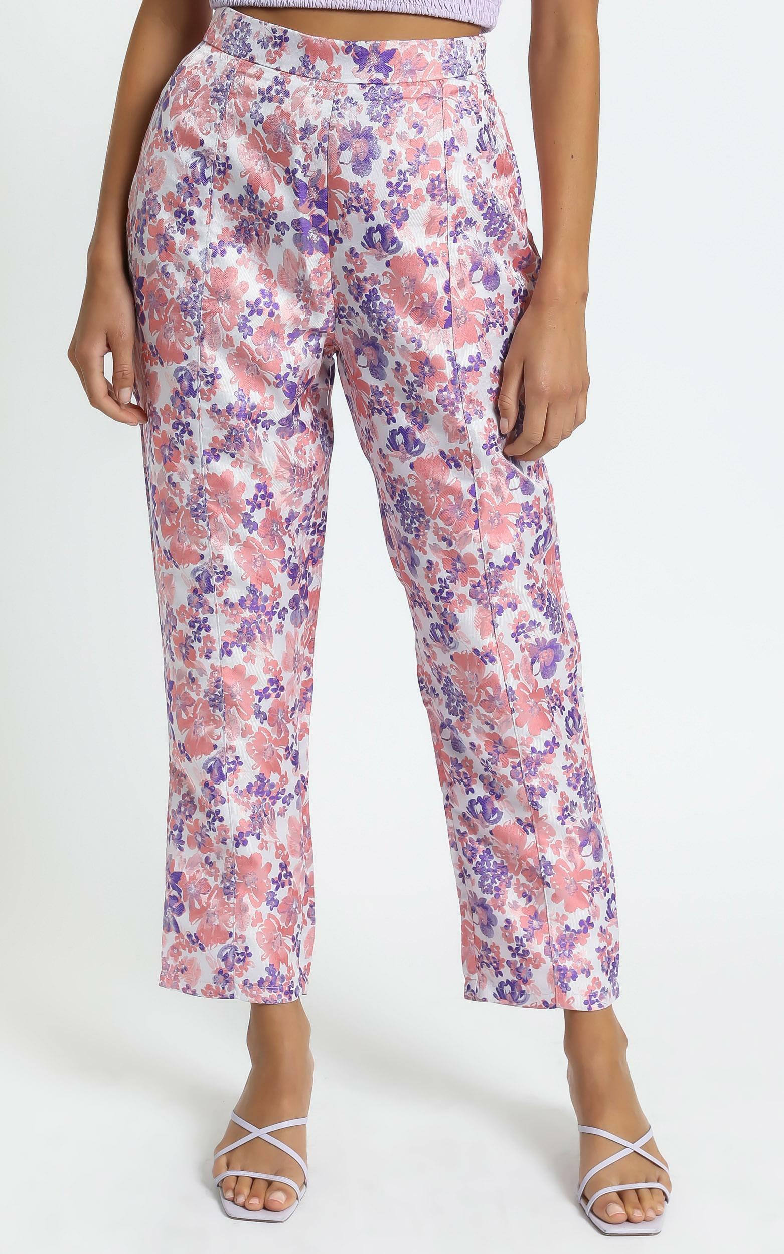 Rainey Pants in Multi Floral | Showpo USA