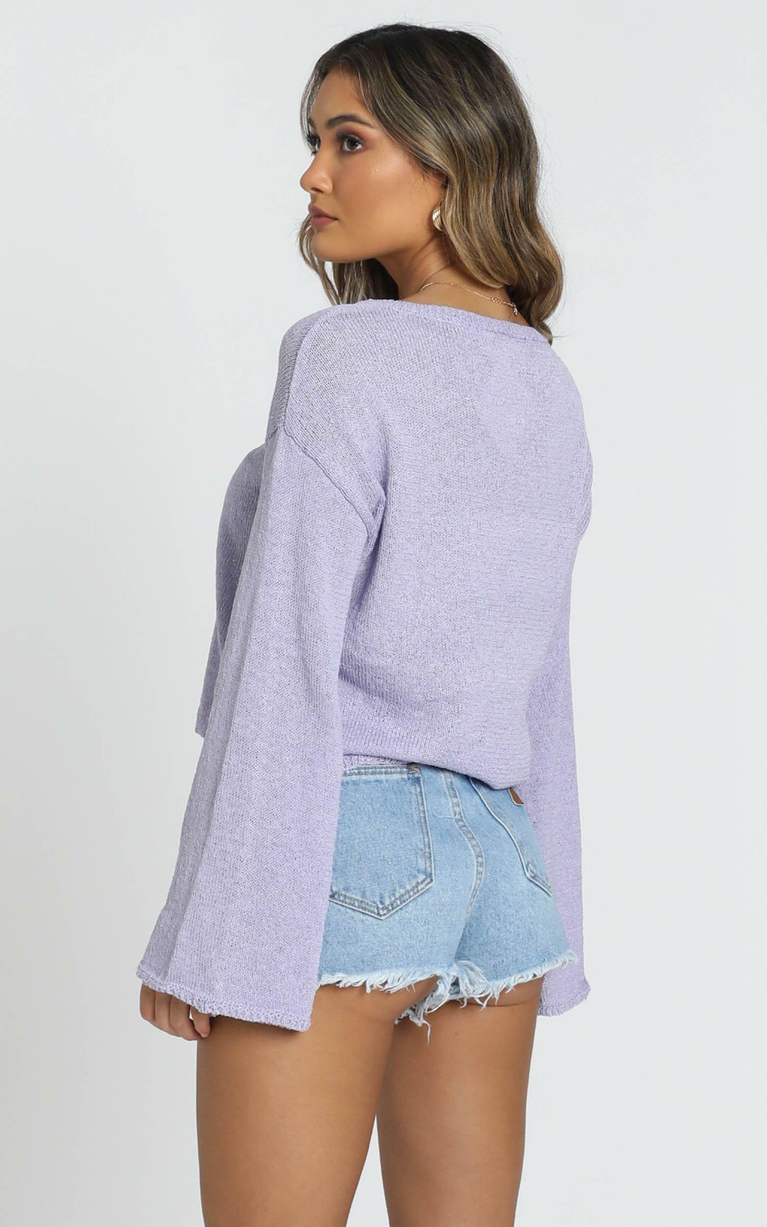 My Signature Knit In Lilac | Showpo